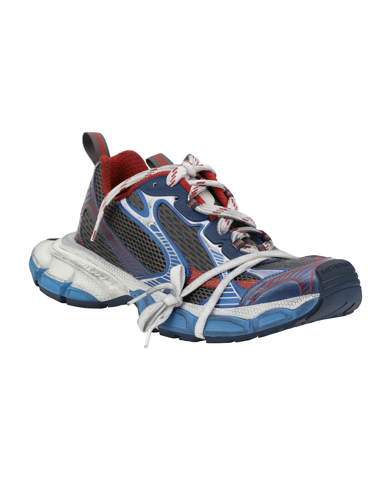 Balenciaga 3xl Sneakers - Grey/blue/red/white