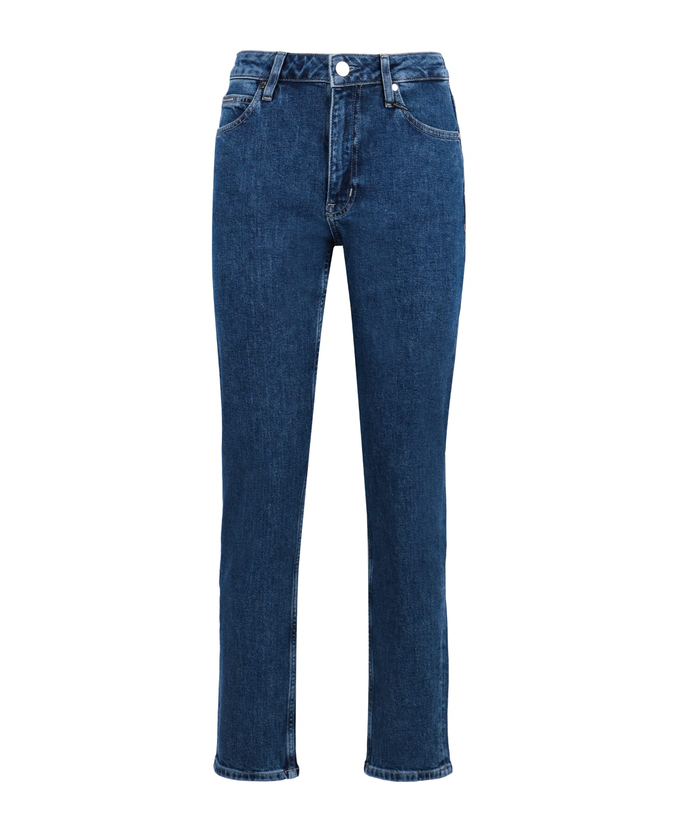 Calvin Klein 5-pocket Straight-leg Jeans - Denim