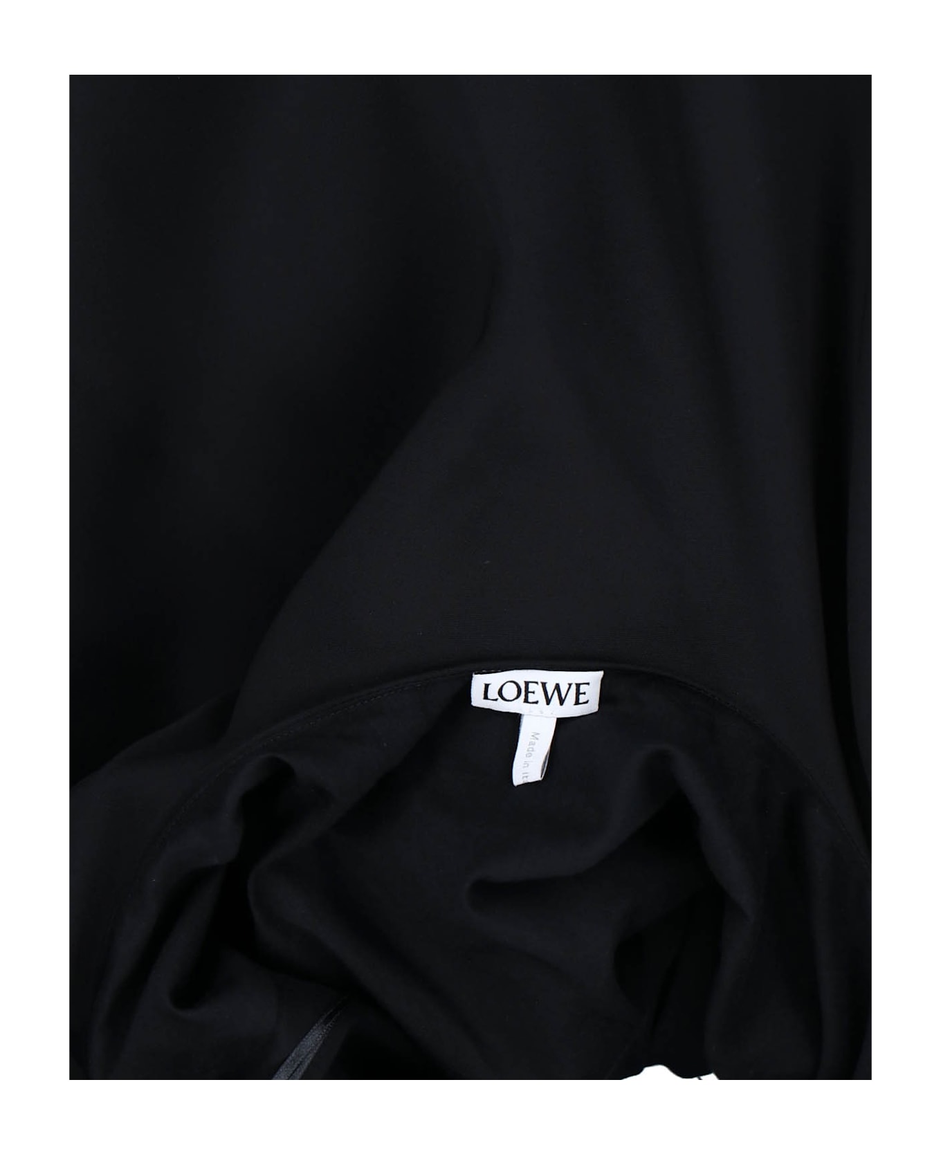 Loewe 
flamenco
 Midi Dress - Black
