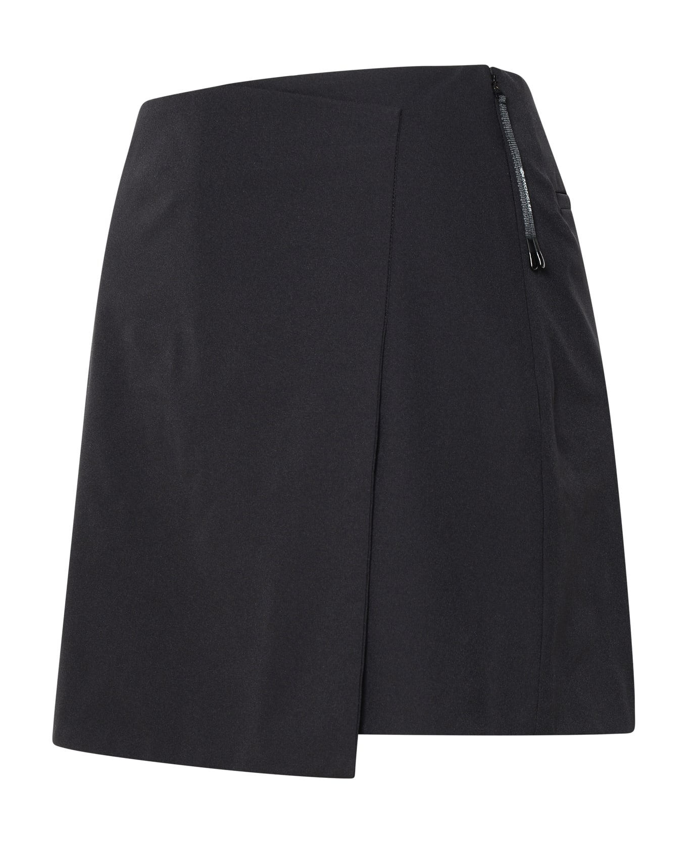 Moncler Black Polyester Blend Shorts - Black