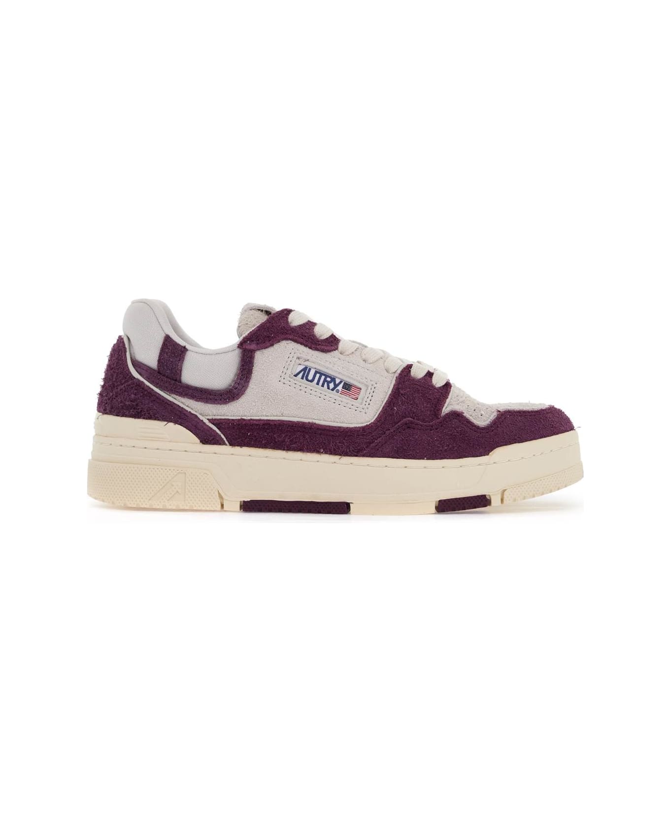 Autry Suede Clc Sne - CREAM BAROLO (Purple)