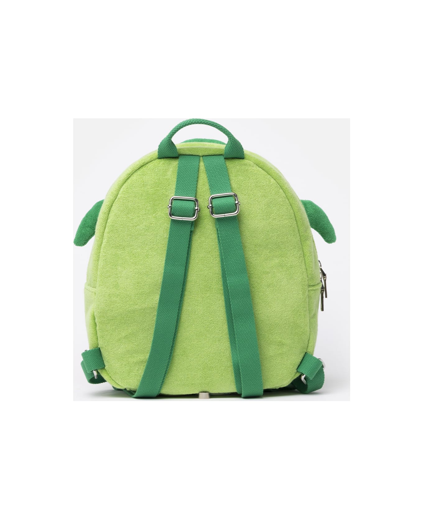 MC2 Saint Barth Terry Backpack With Turtle Shape - GREEN