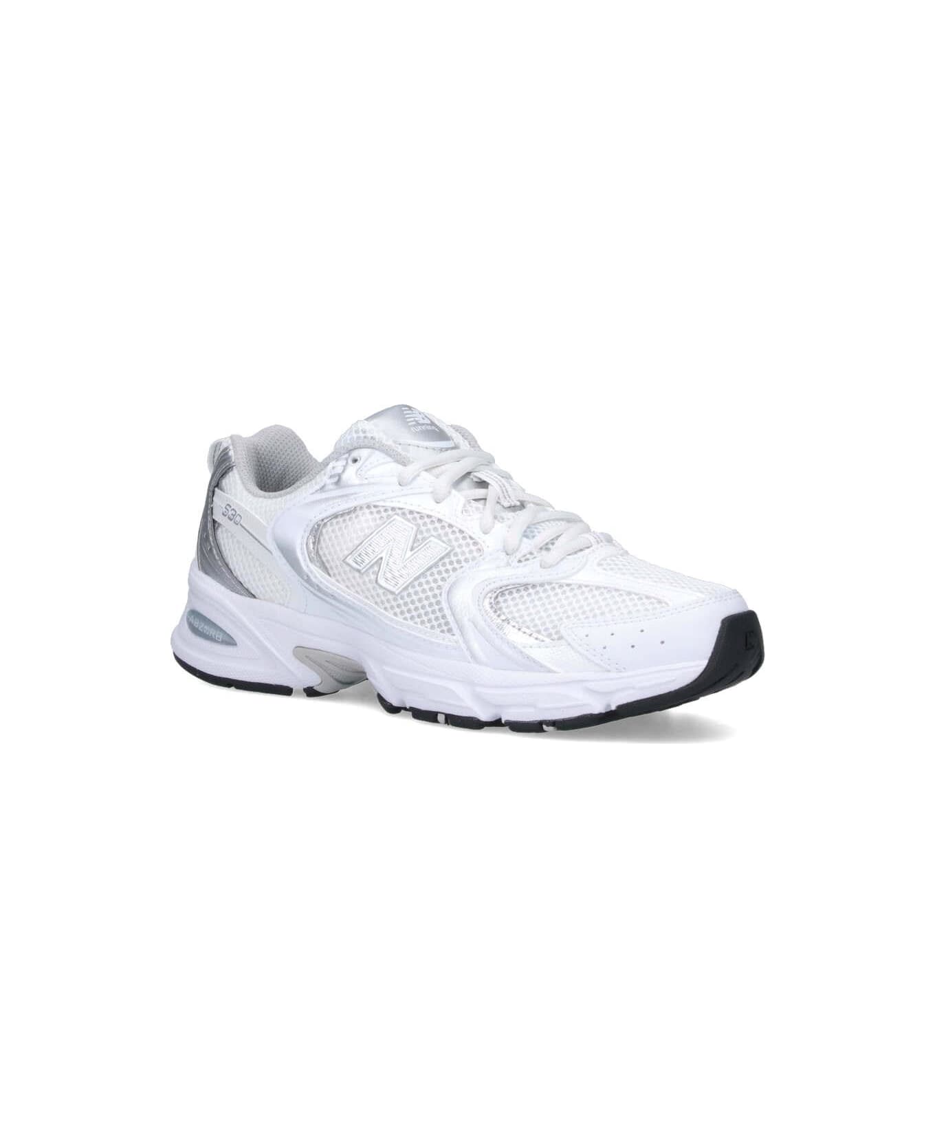 New Balance '530' Sneakers - WHITE