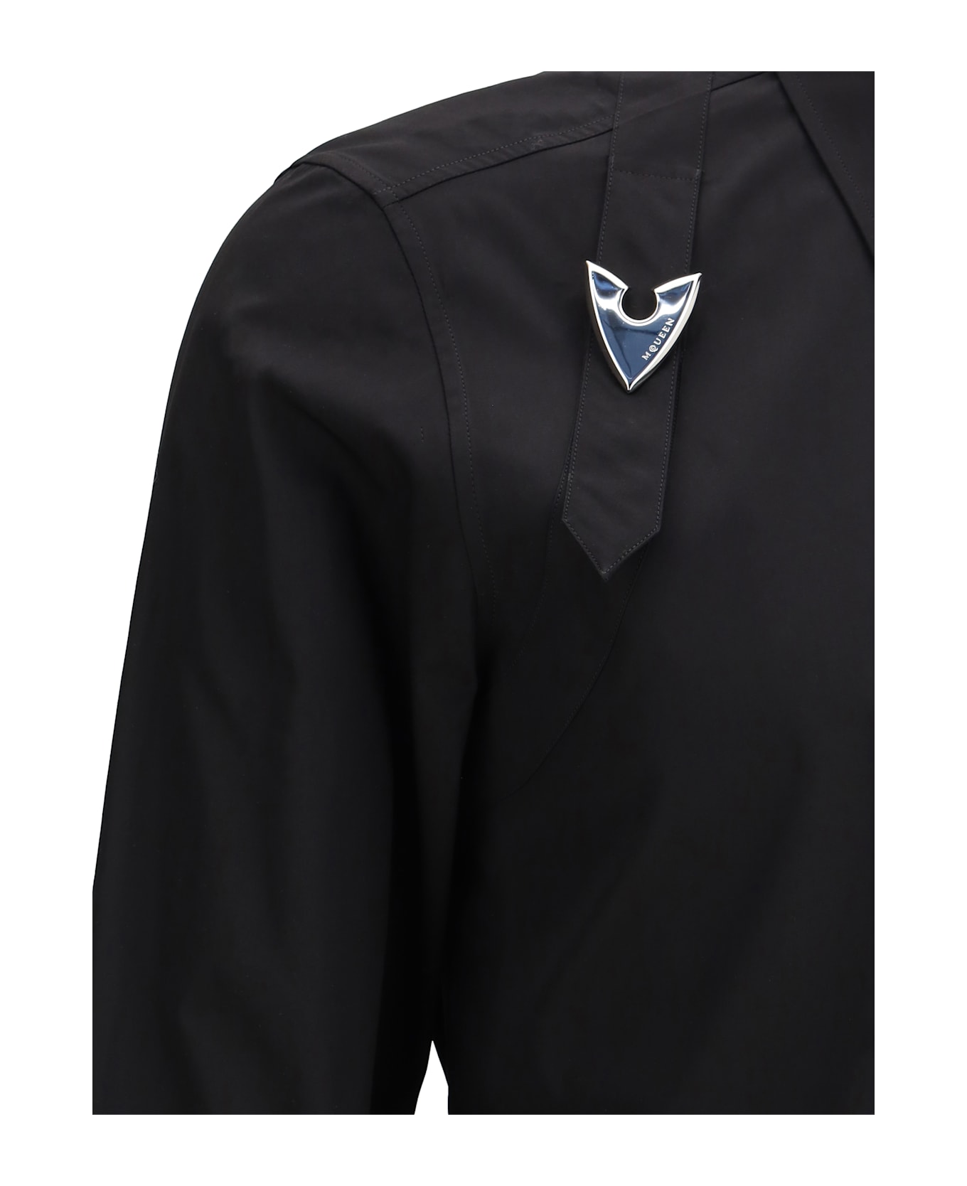 Alexander McQueen Buckle Shirt - Black