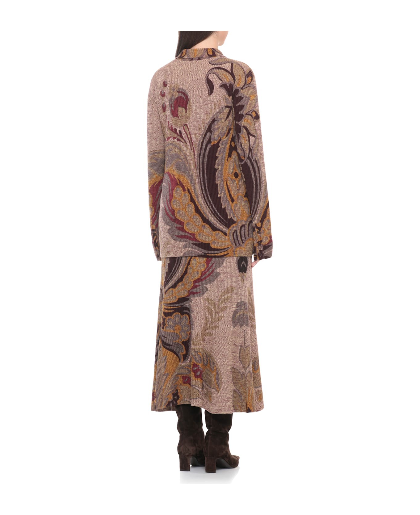 Etro Wool Cardigan - Brown