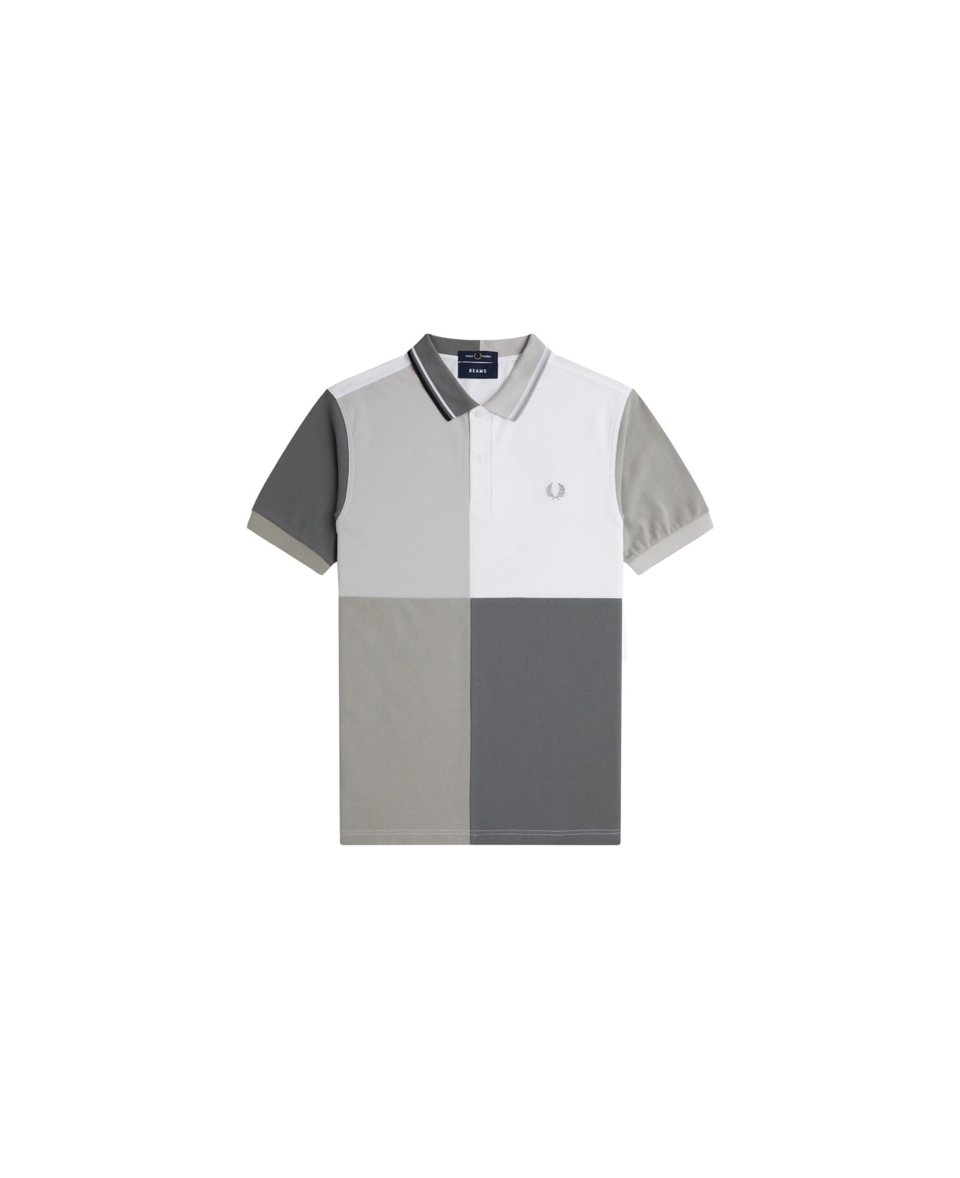Fred Perry Polo With Logo - WHITE
