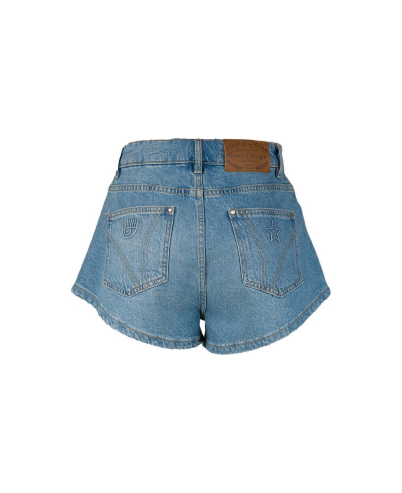 Chiara Ferragni Shorts - Blue