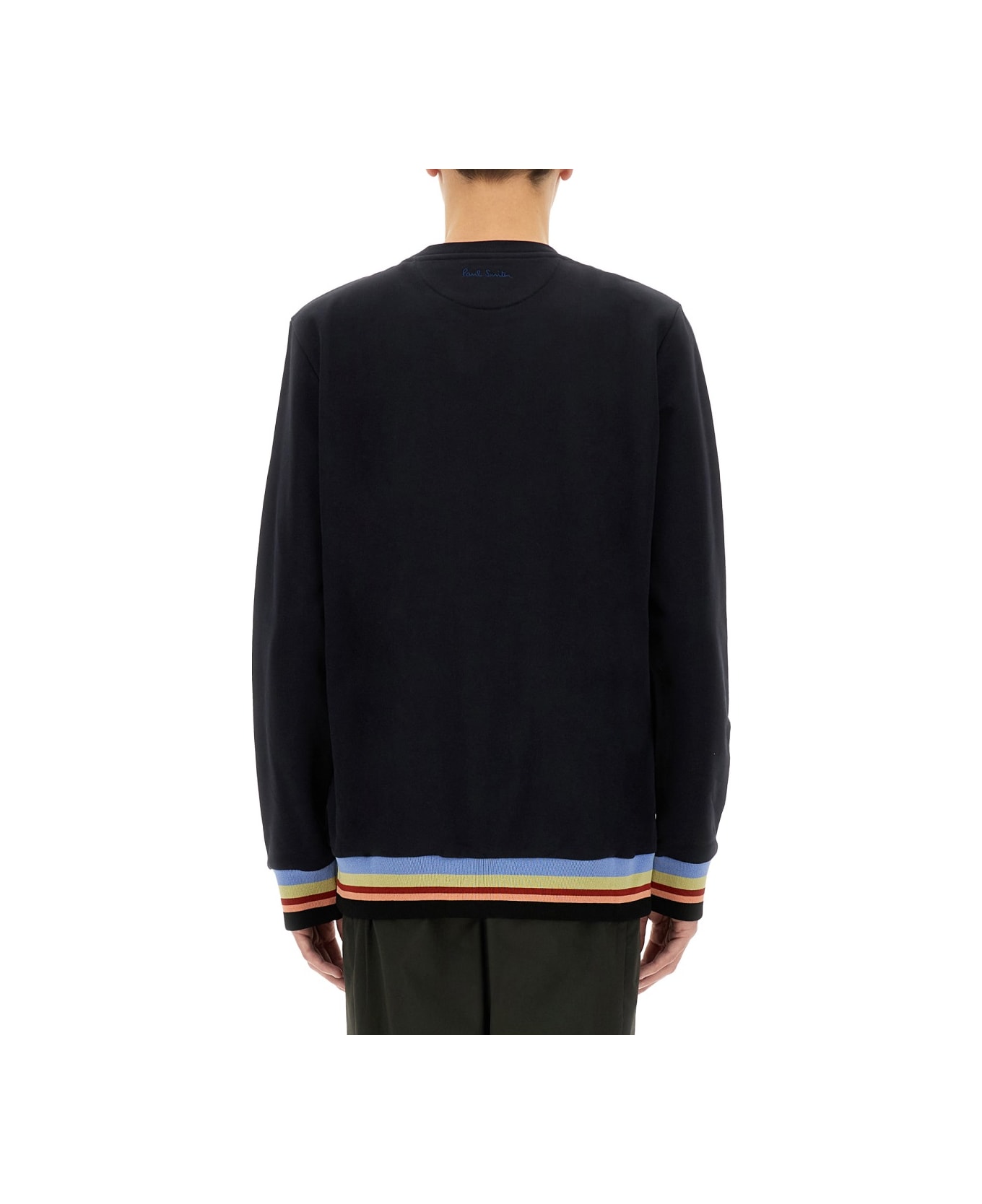 Paul Smith Signature Stripe Sweatshirt - BLUE