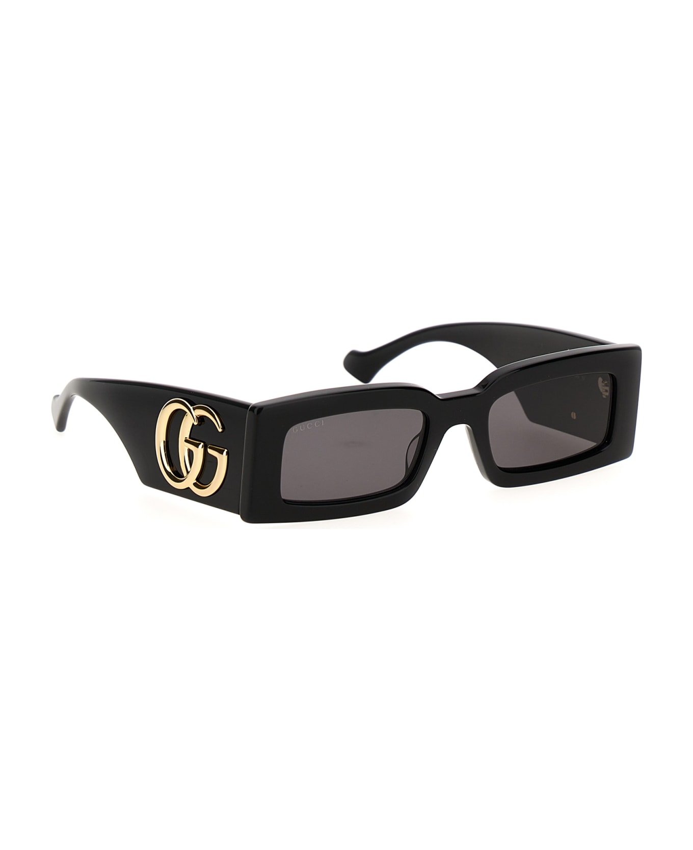 Gucci Rectangular Sunglasses - Black   サングラス