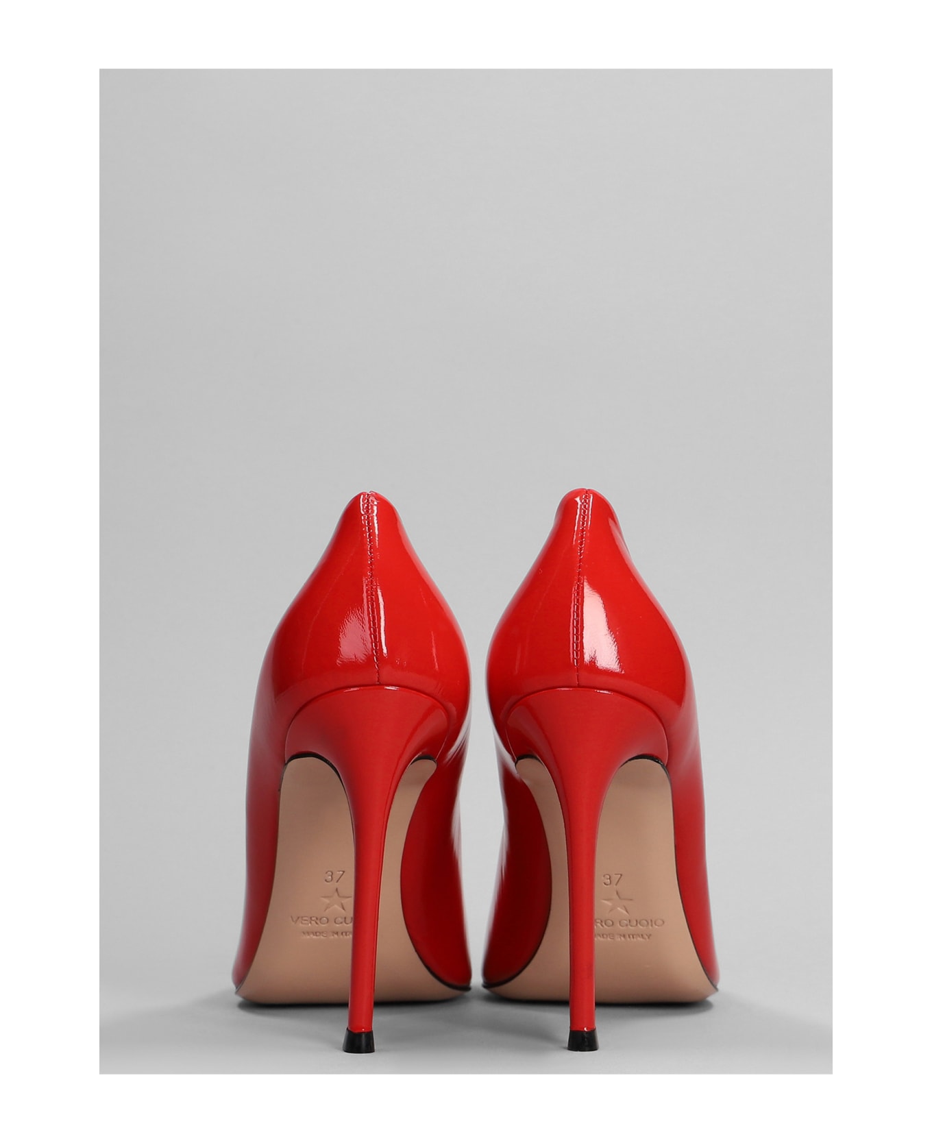 Marc Ellis Pumps In Red Leather - red