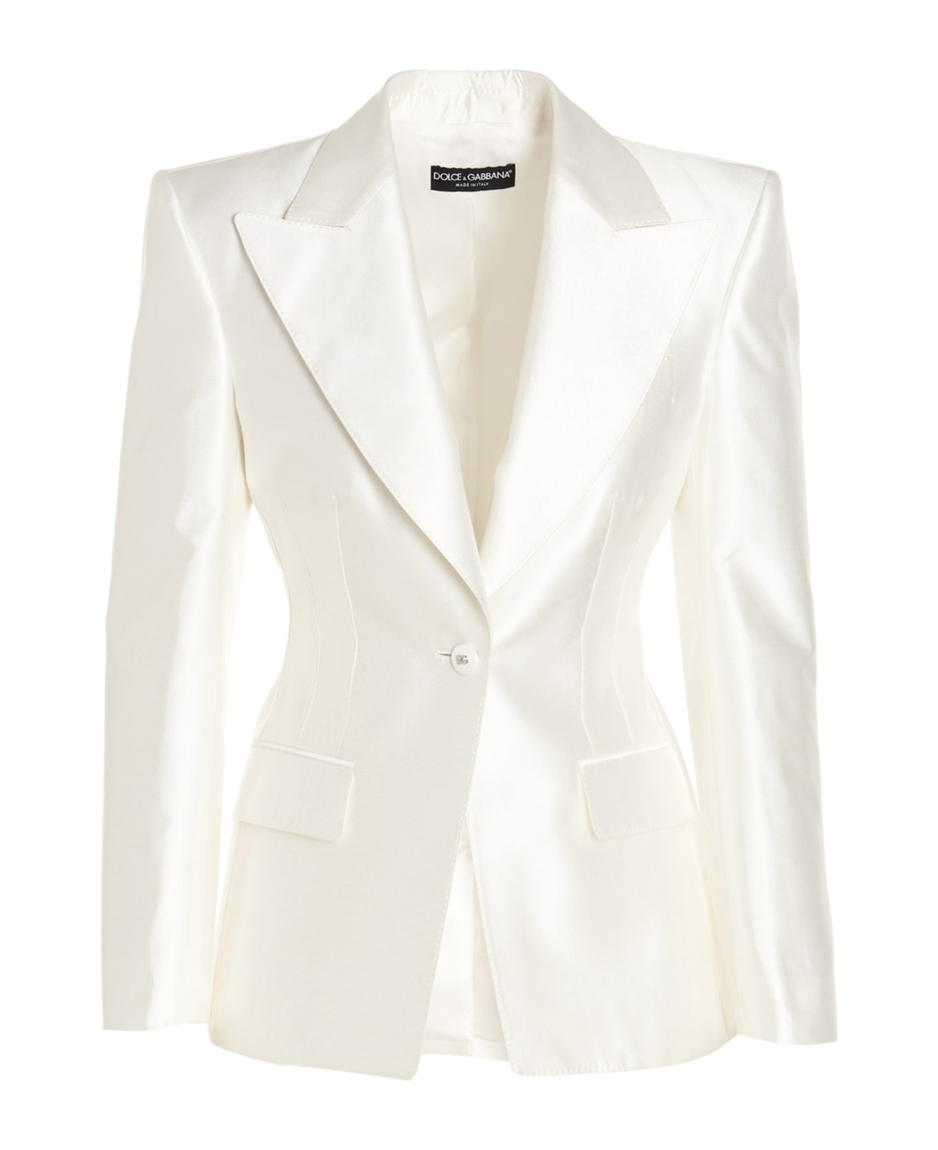 Dolce & Gabbana 'zebra' Blazer Jacket - White