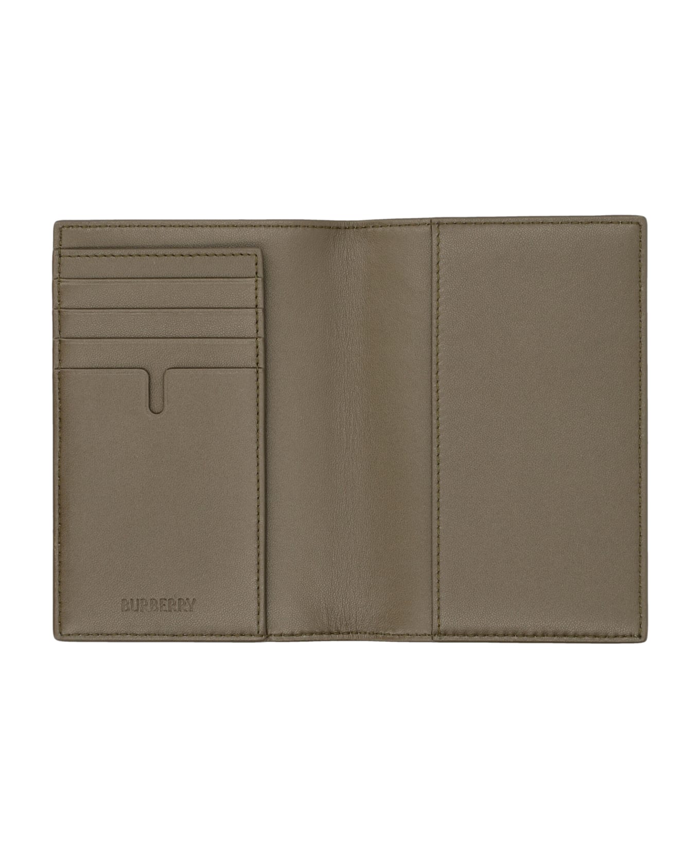 Burberry London Ms Passport Holder Bin - SAND