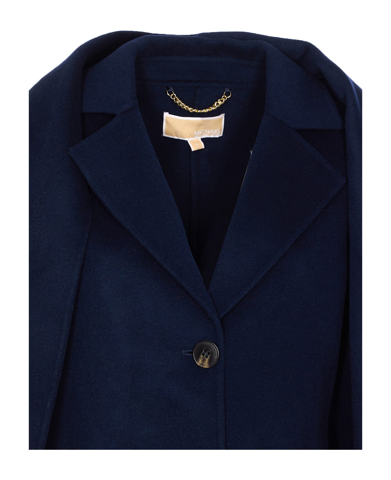 MICHAEL Michael Kors Scarf Coat - Blue