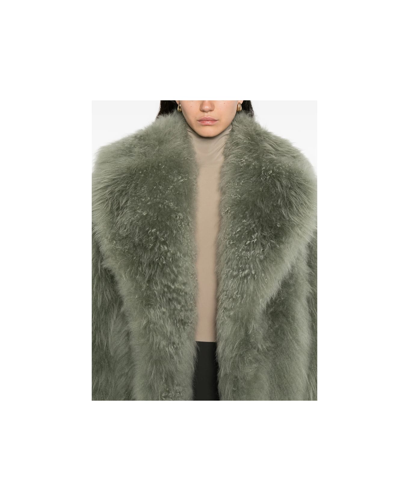 Salvatore Santoro Leather Outerwear - GREEN