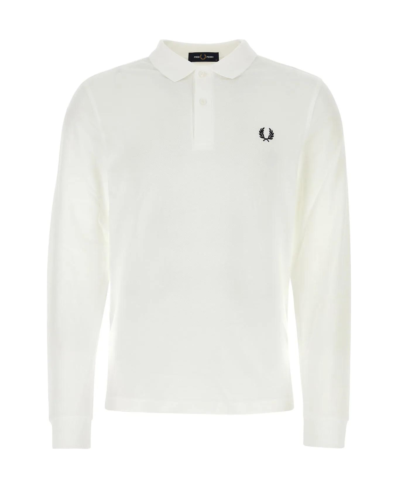 Fred Perry Midnight Blue Piquet Polo Shirt - Navy