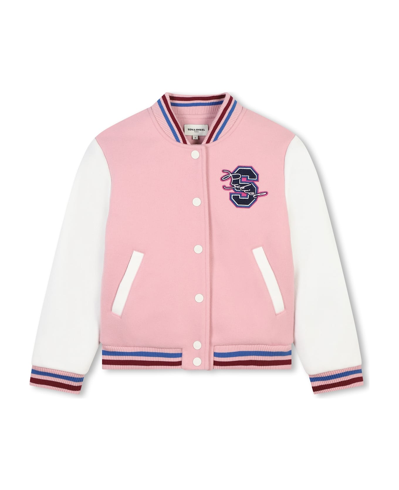 Sonia Rykiel Giubbino Con Logo - Pink