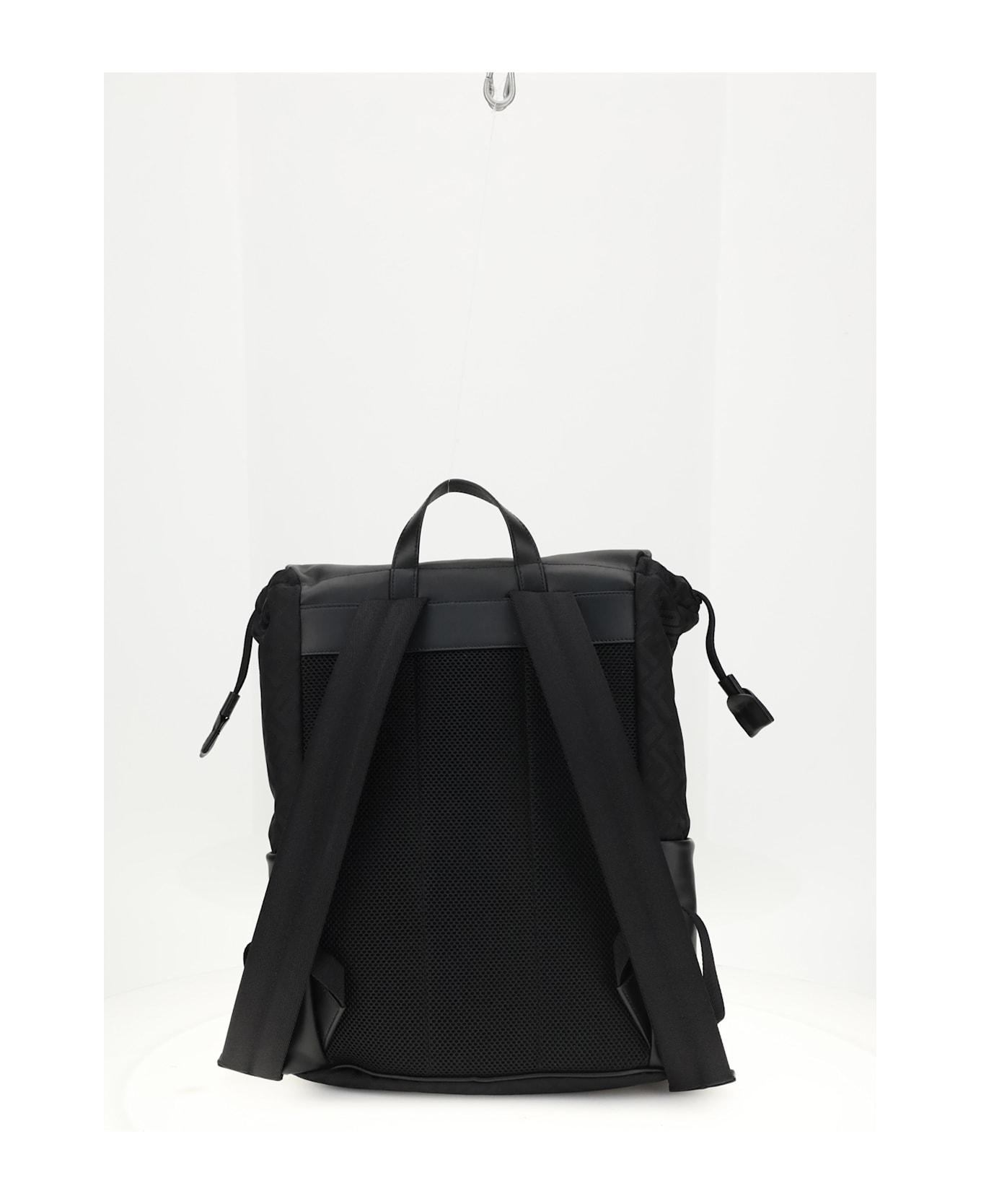 Fendi Nylon Flux Backpack - Black