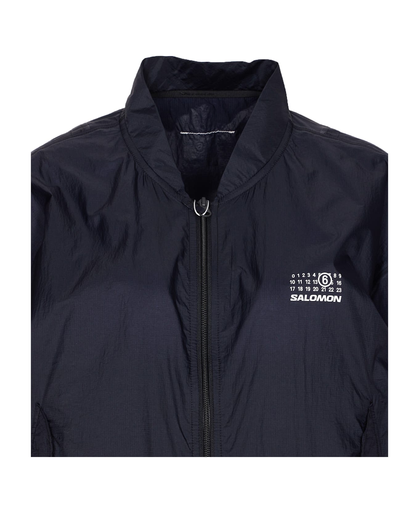 MM6 Maison Margiela Oversized Bomber Jacket - Blue