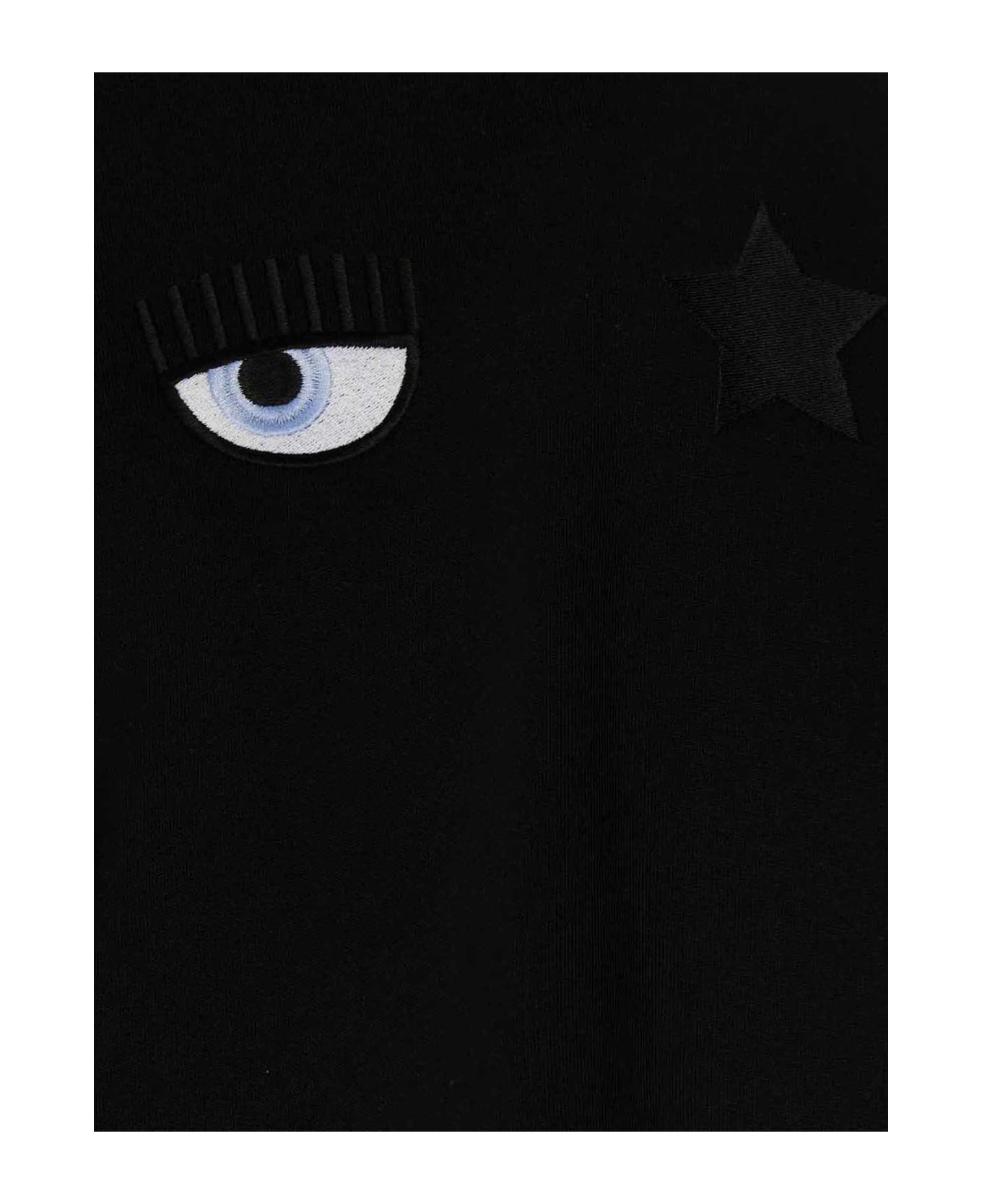 Chiara Ferragni 'eye Star' Hoodie - Black  