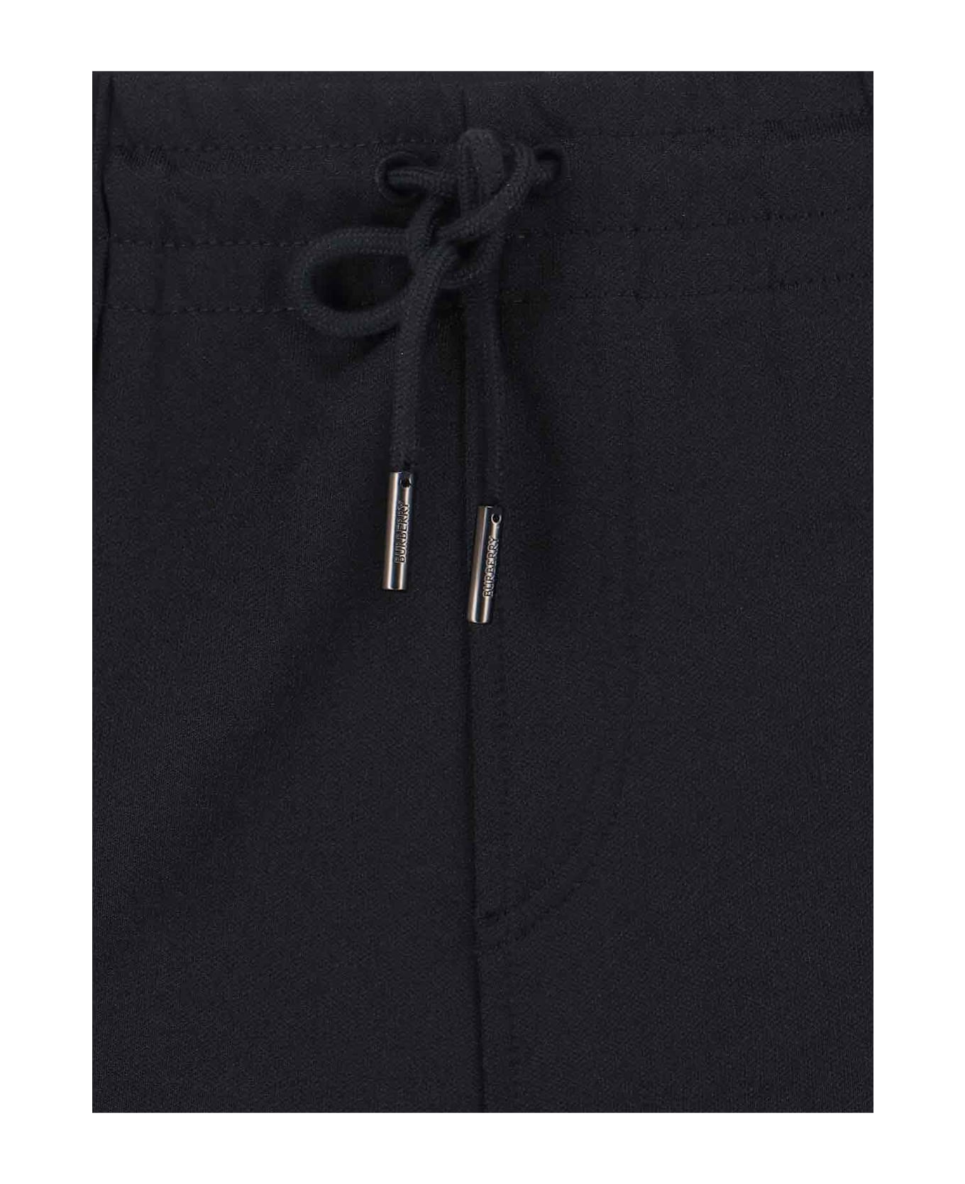 Burberry Logo Track Pants - Black  