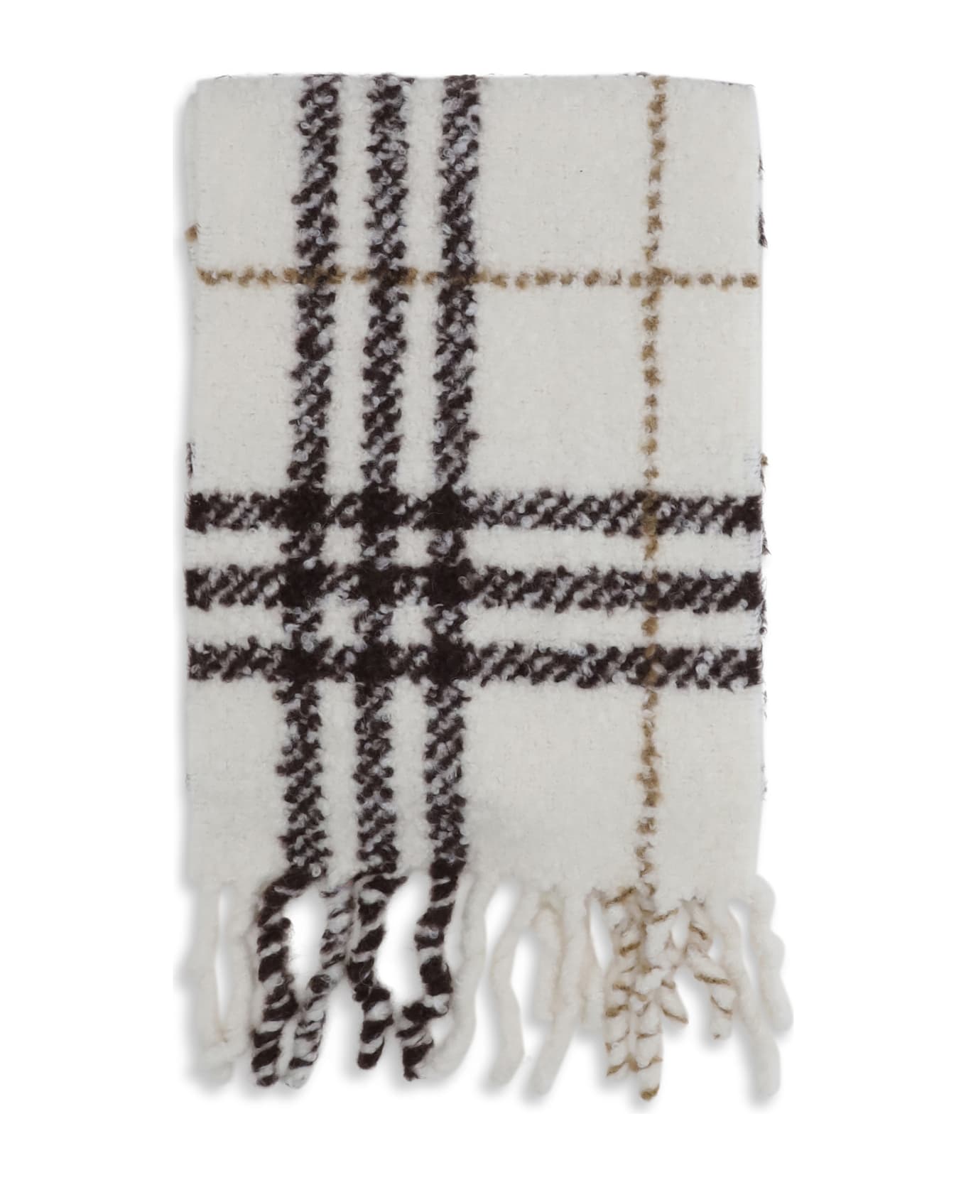 Burberry Scarf From A Warm Alpaca-wool Blend Bouclé