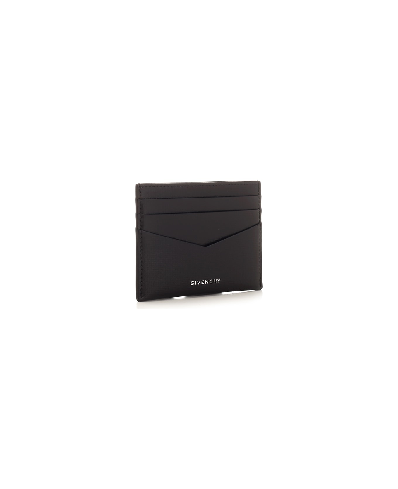 Givenchy Black Leather Card Holder - BLACK