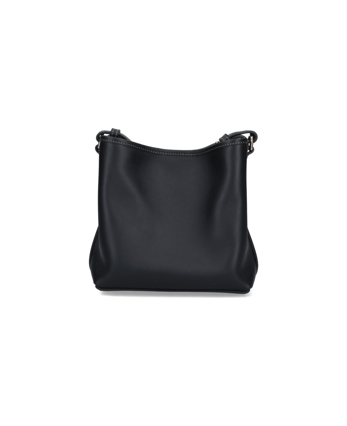 Gucci 
emblem
 Bucket Bag - Black