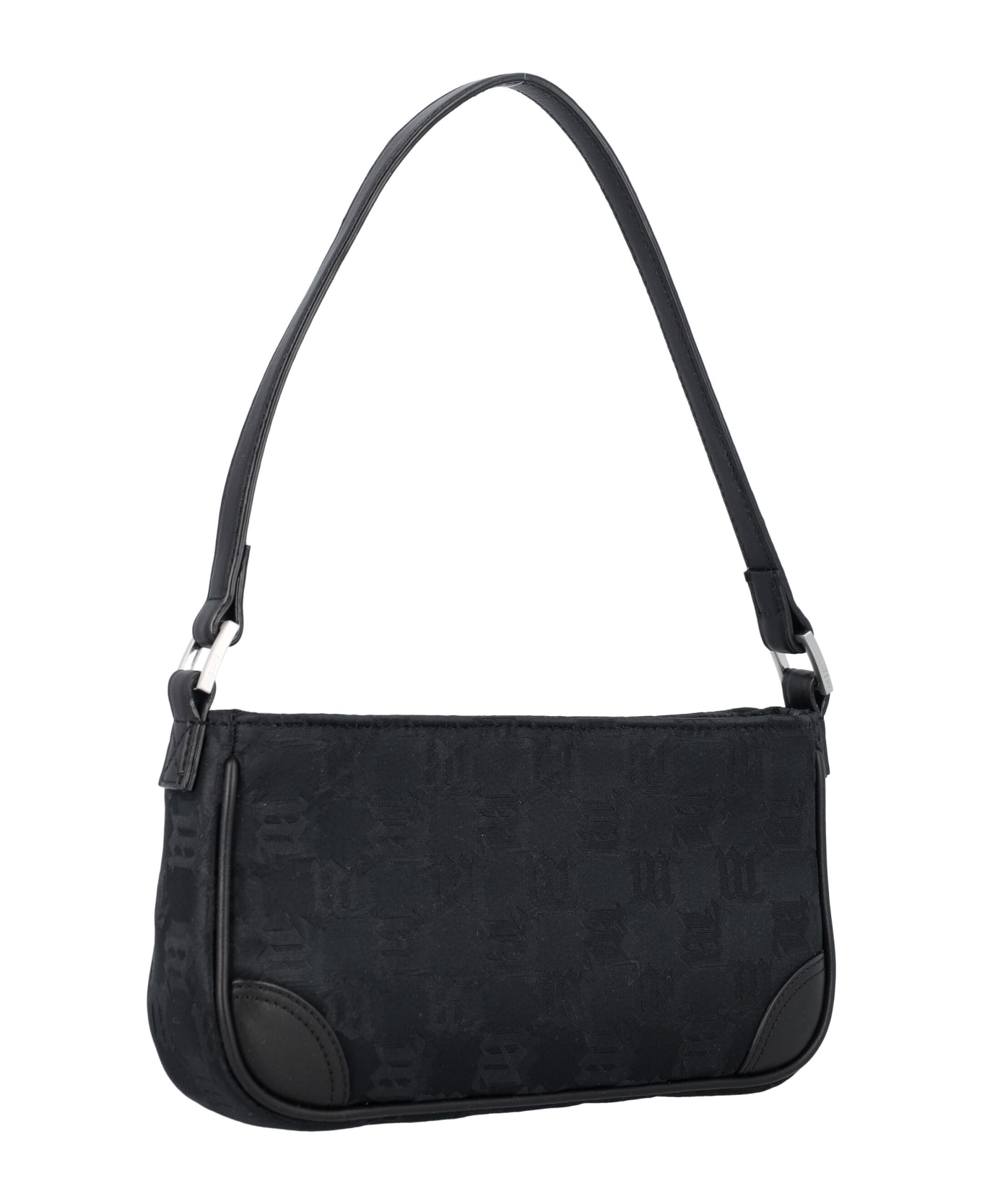 MISBHV Nylon Monogram 90's Mini Bag - BLACK