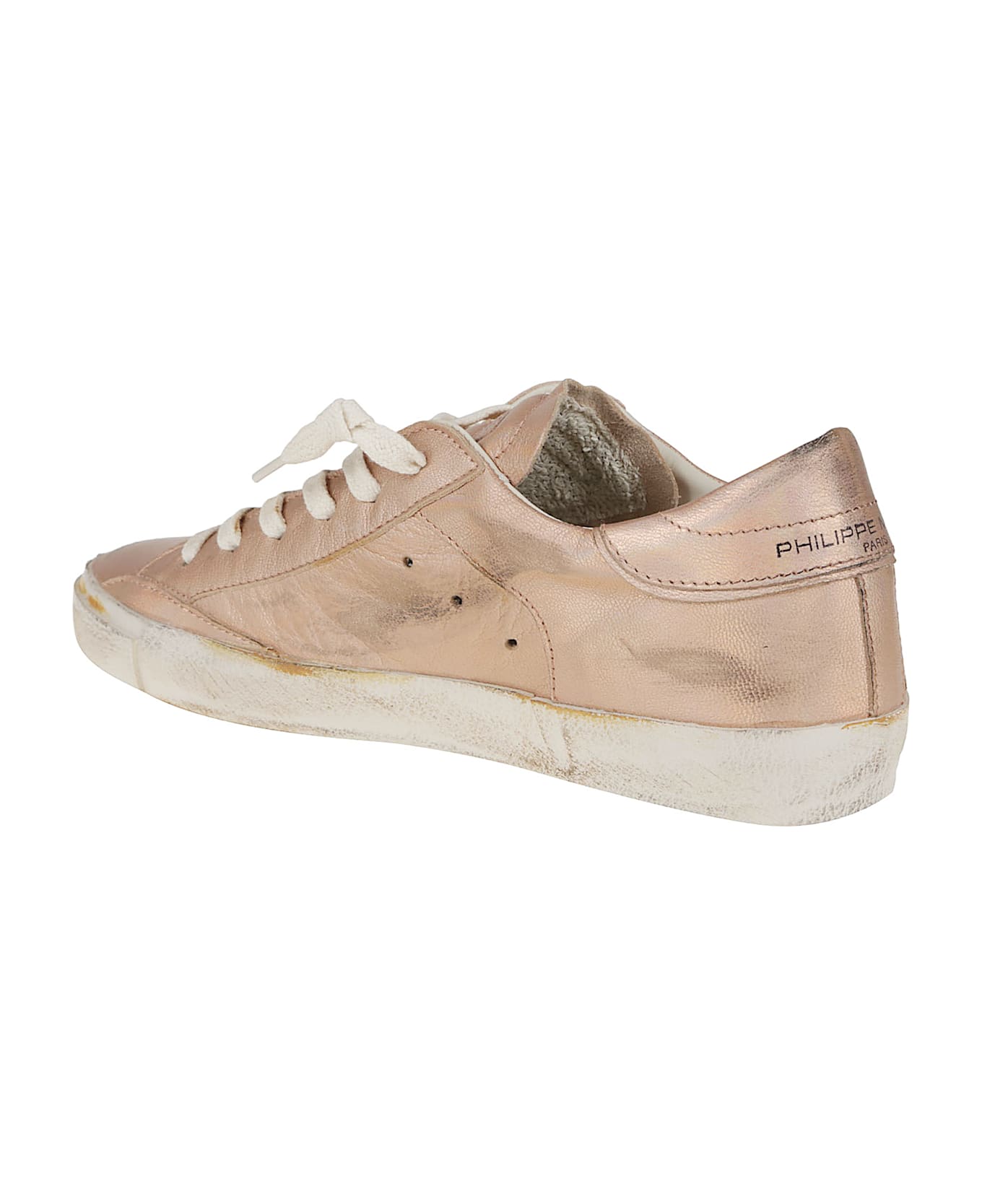 Philippe Model Prsx Low Woman - Metal Bronze