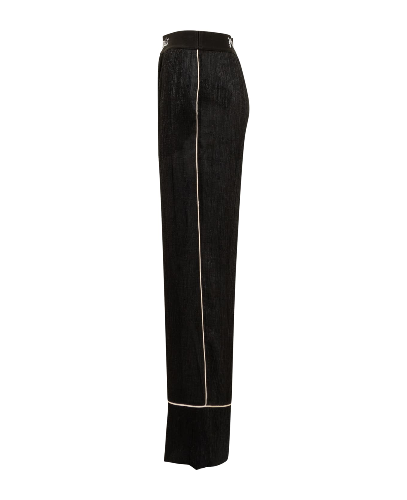 Palm Angels Soiree Pajama Trousers - BLACK GOLD