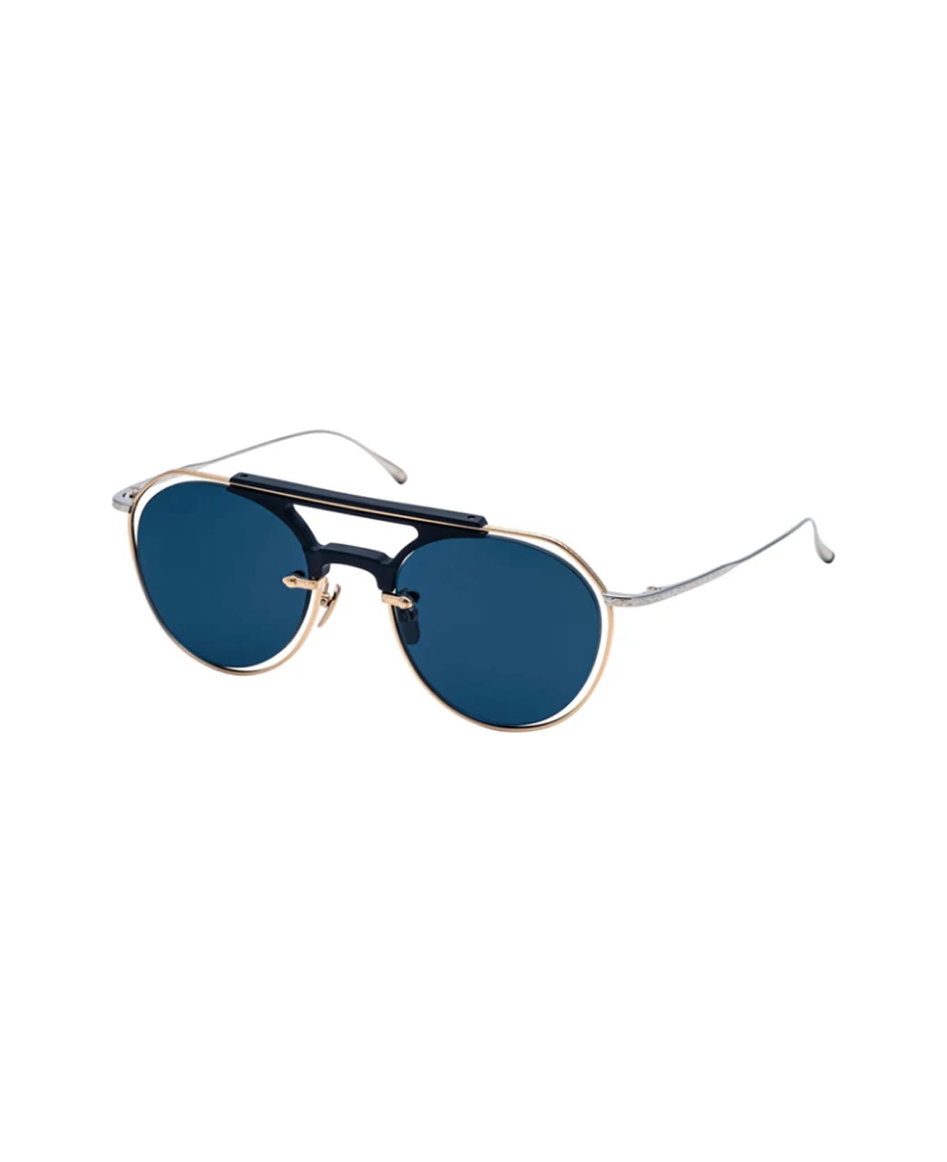 Masunaga By Kenzo Takada Rhea S19 Gold Sunglasses - Oro