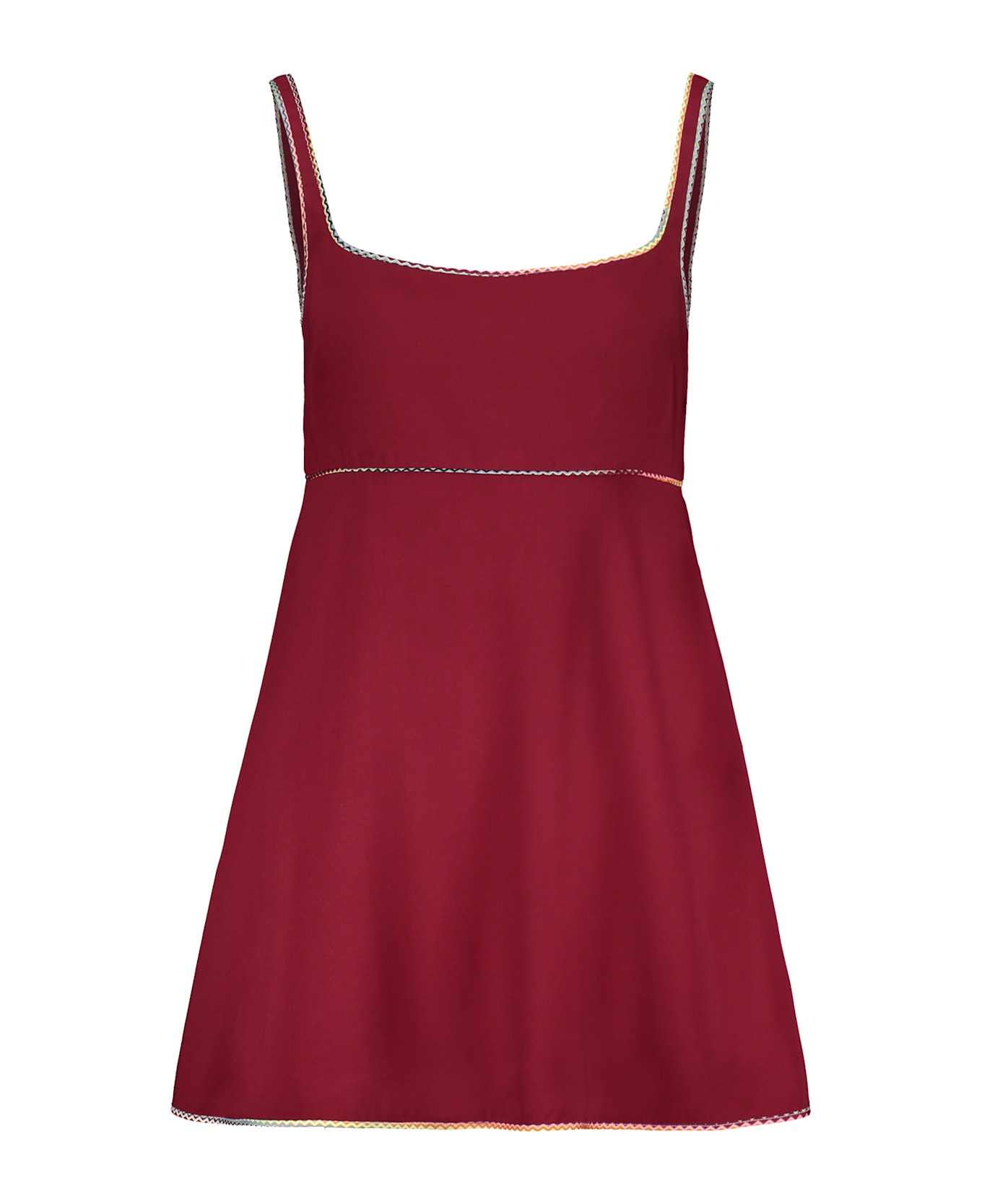 M Missoni Viscose Top - Burgundy