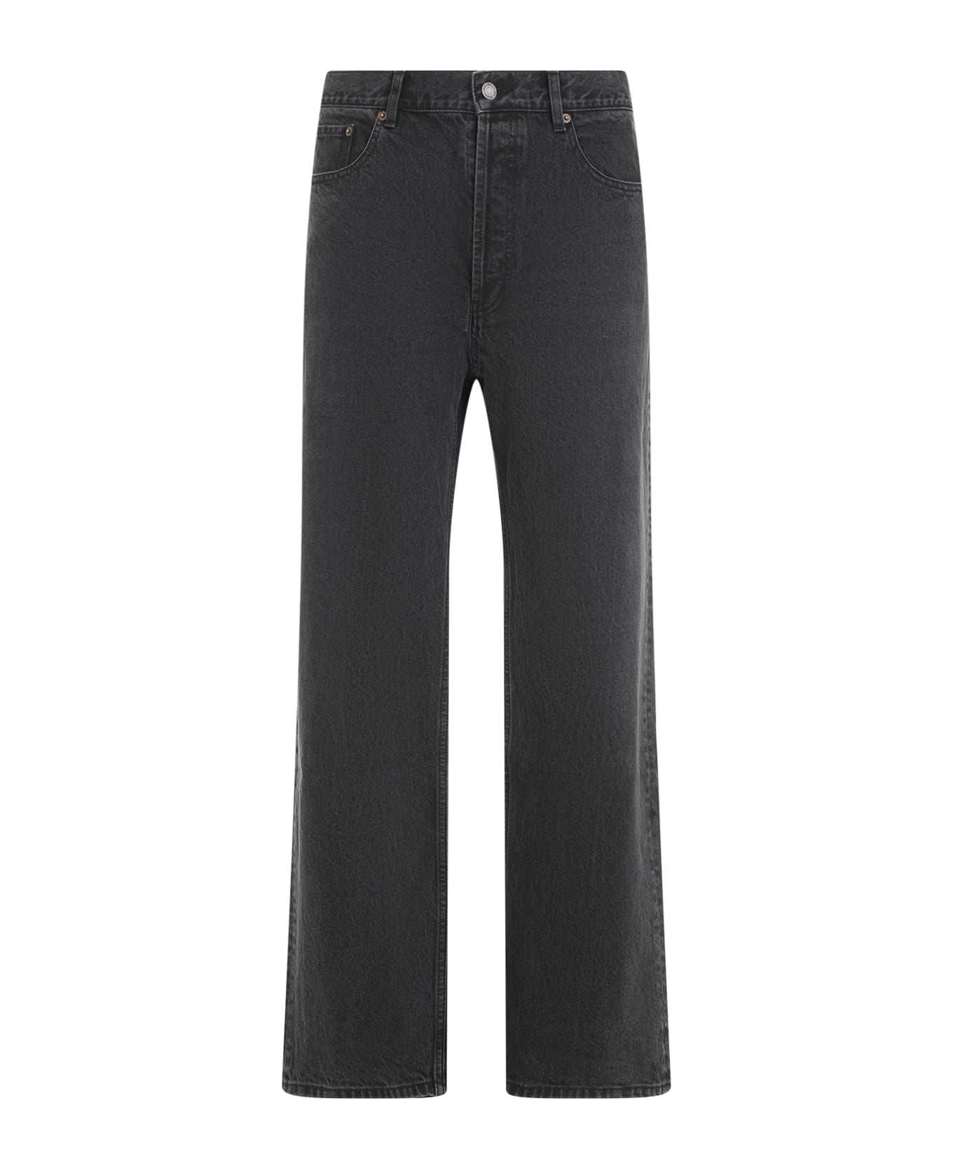 Saint Laurent Loose Straight Jeans - Used Paris Black