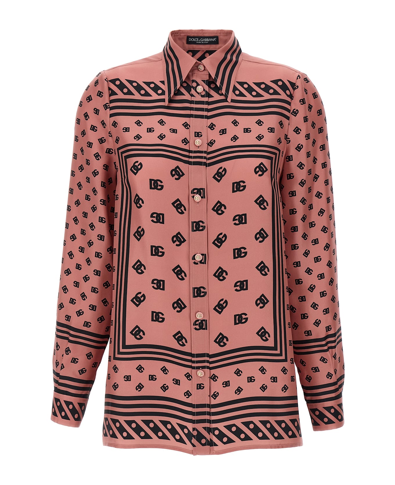 Dolce & Gabbana Silk Shirt - Pink