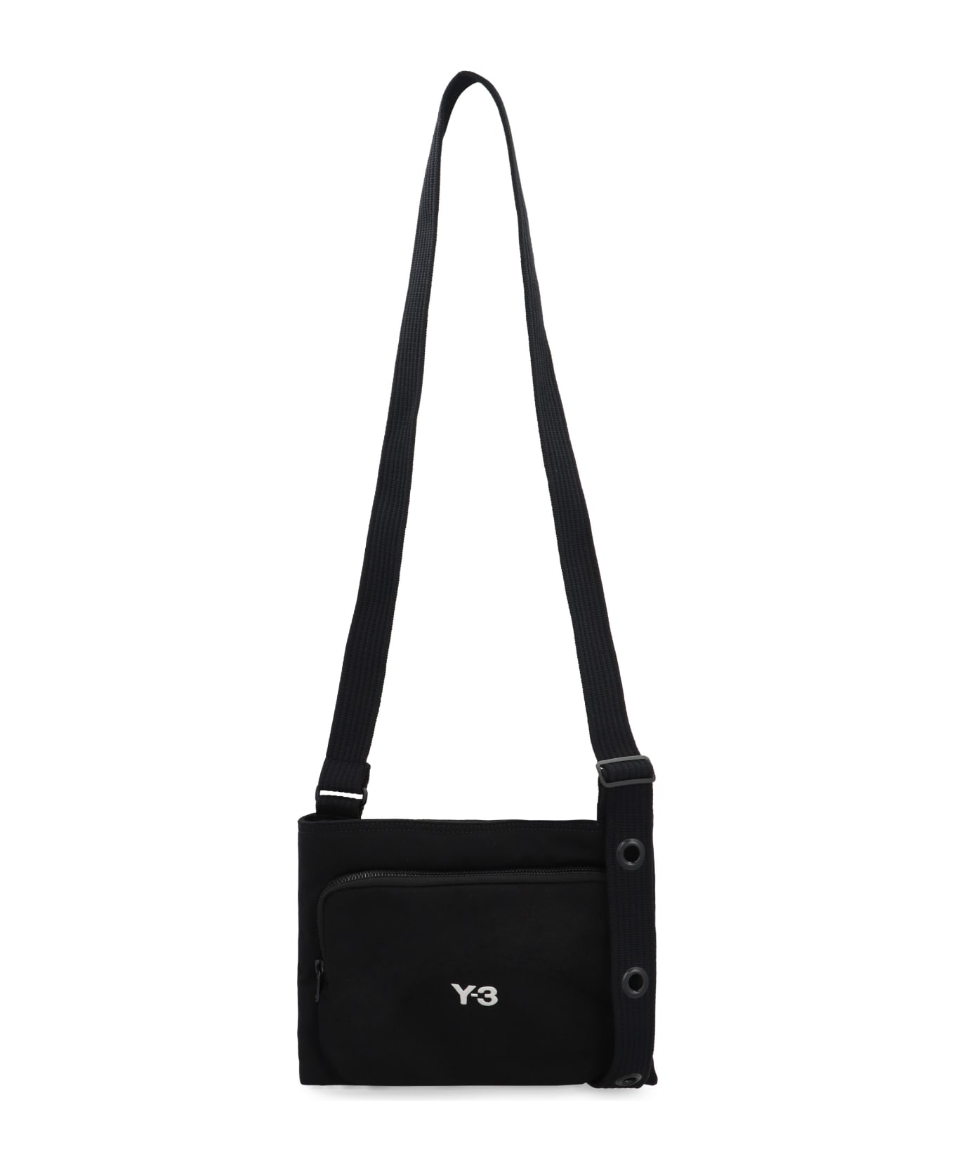 Y-3 Sacoche Fabric Shoulder Bag - Black