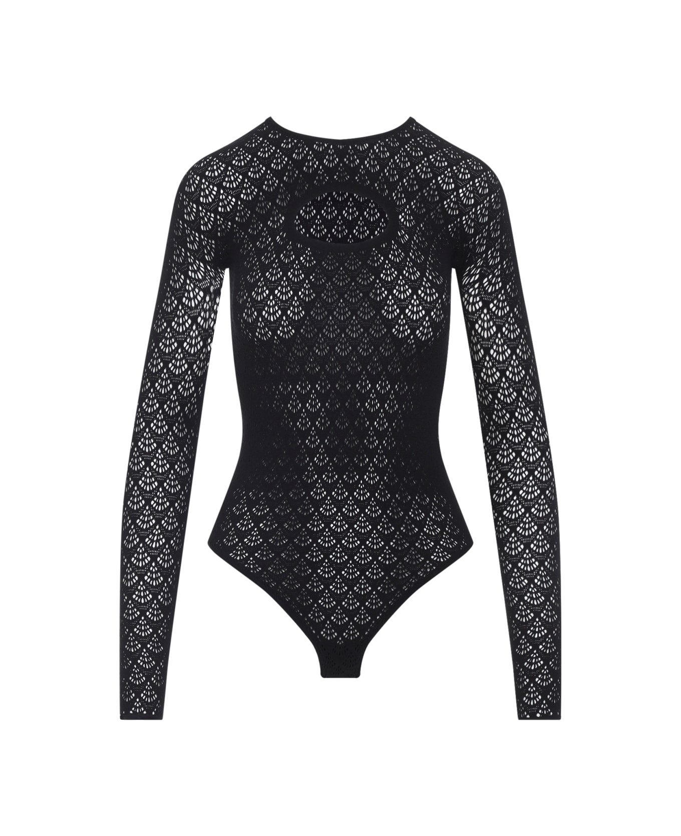 Wolford Mermaid Net String Body - Black