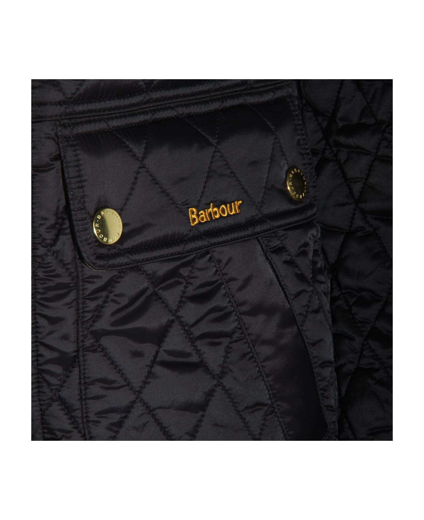 Barbour Black Down Jacket - Black