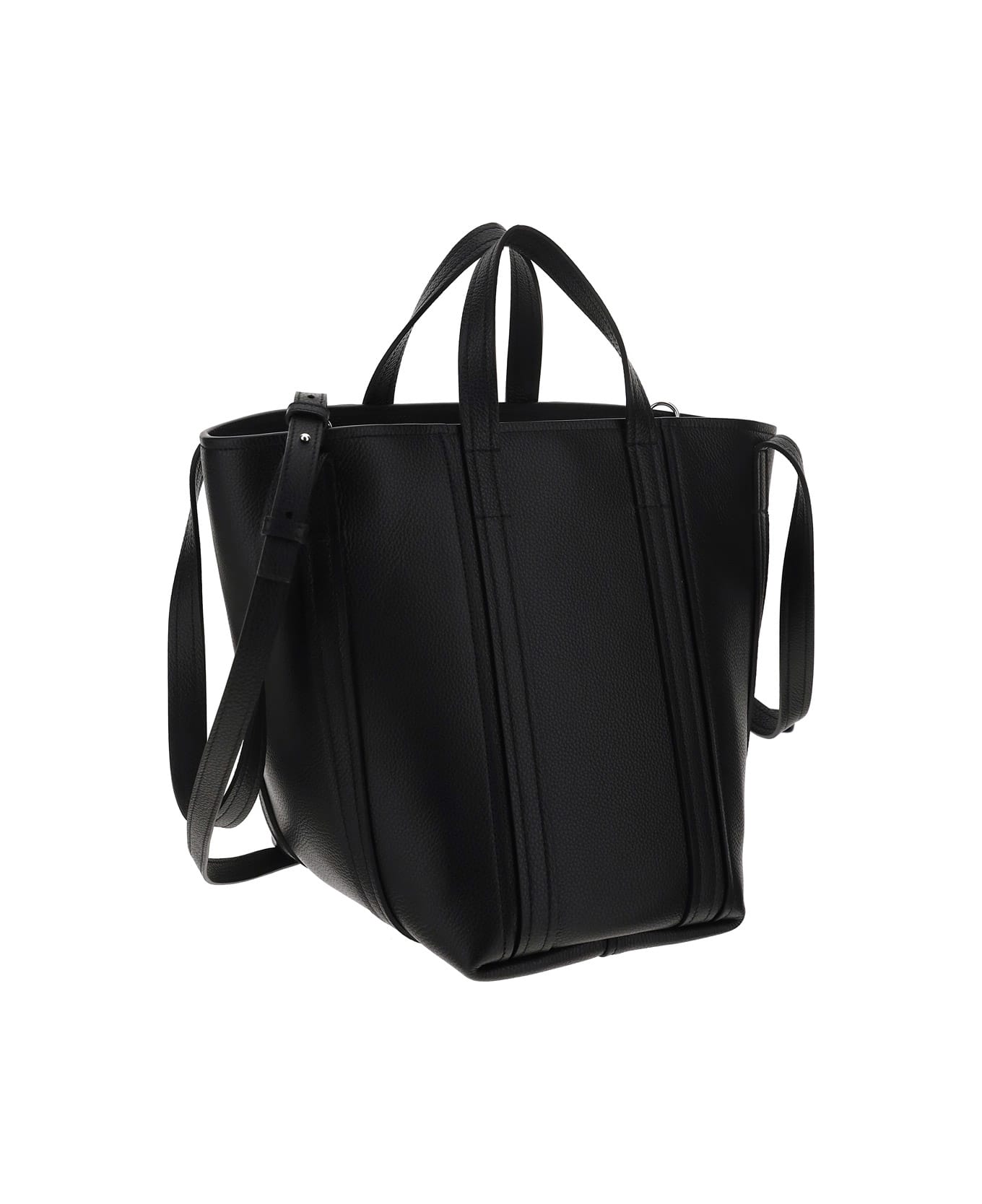Balenciaga Everyday Handbag - Black/l White