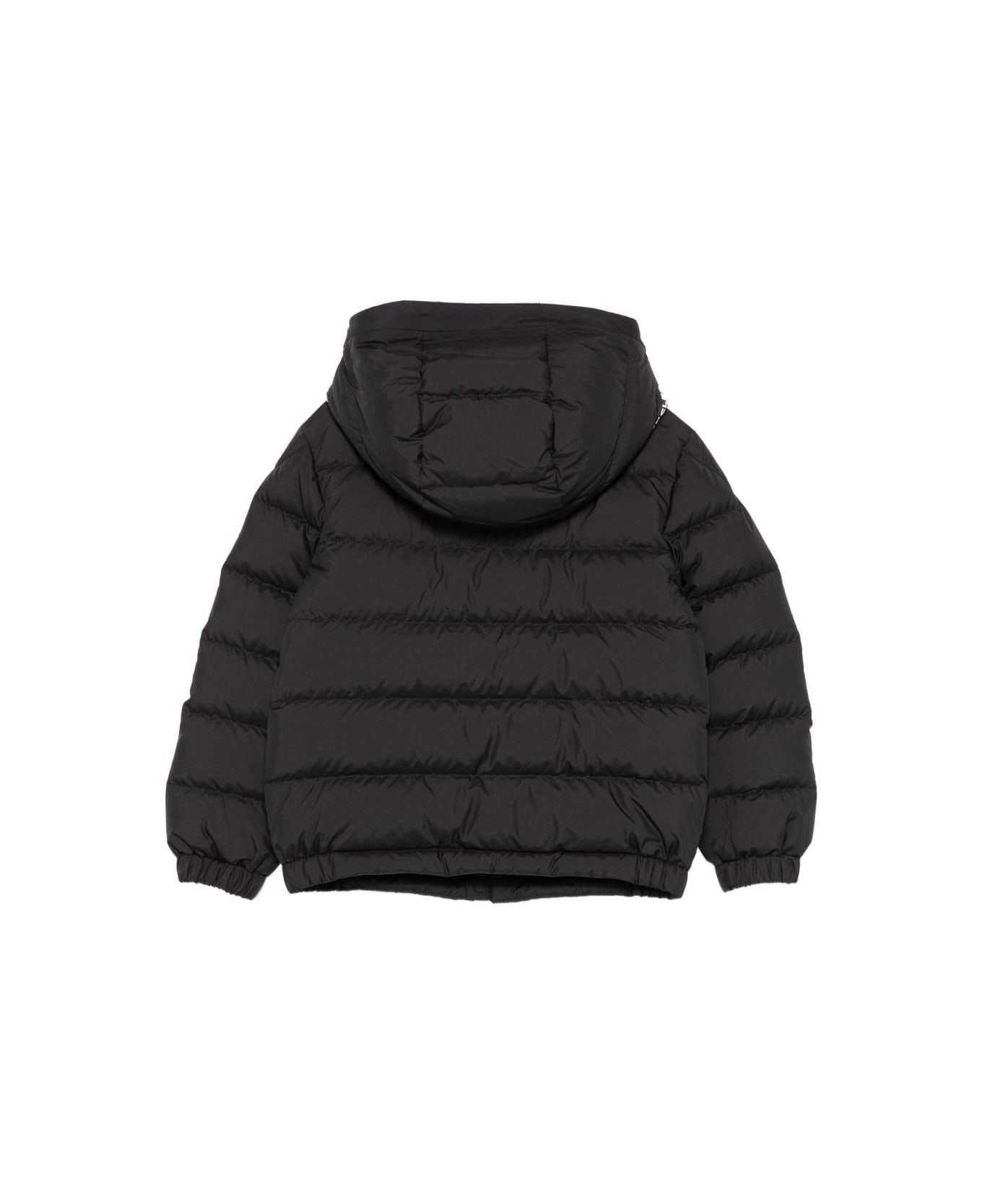 Moncler Enfant Black Down Jacket - Black