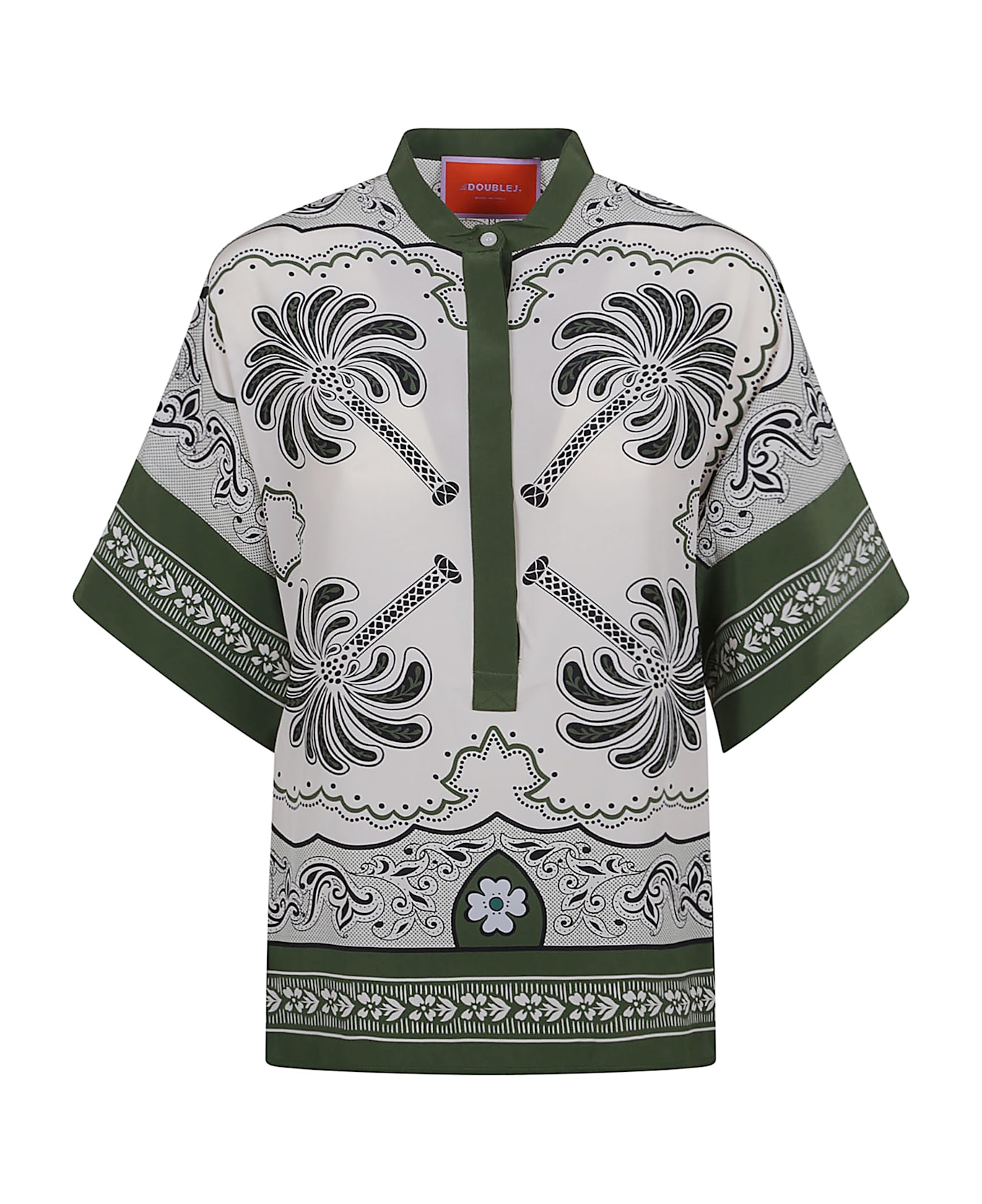 La DoubleJ Estelle Blouse - Mirage PlacÉe
