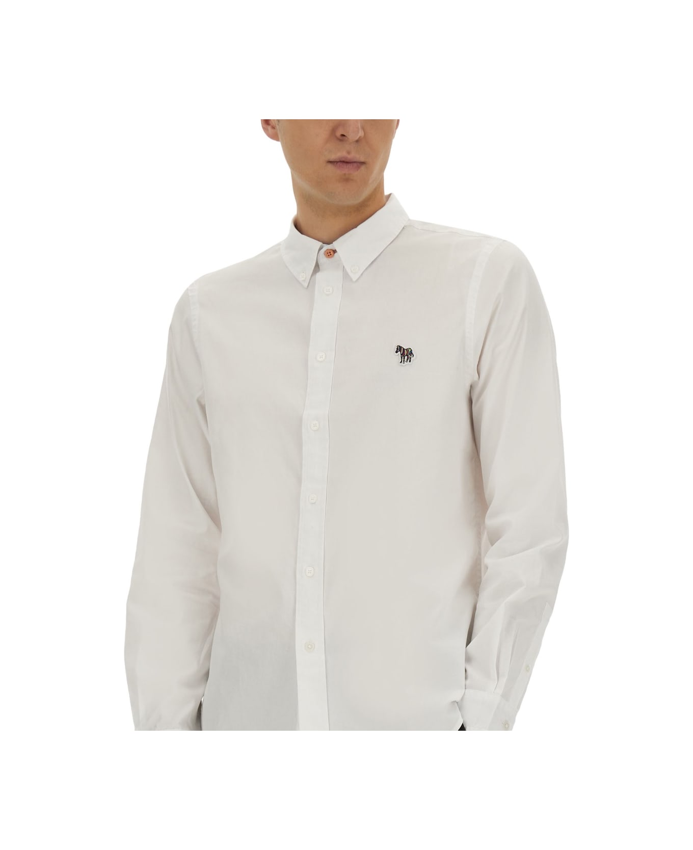 PS by Paul Smith Tailored Fit Shirt - WHITE
