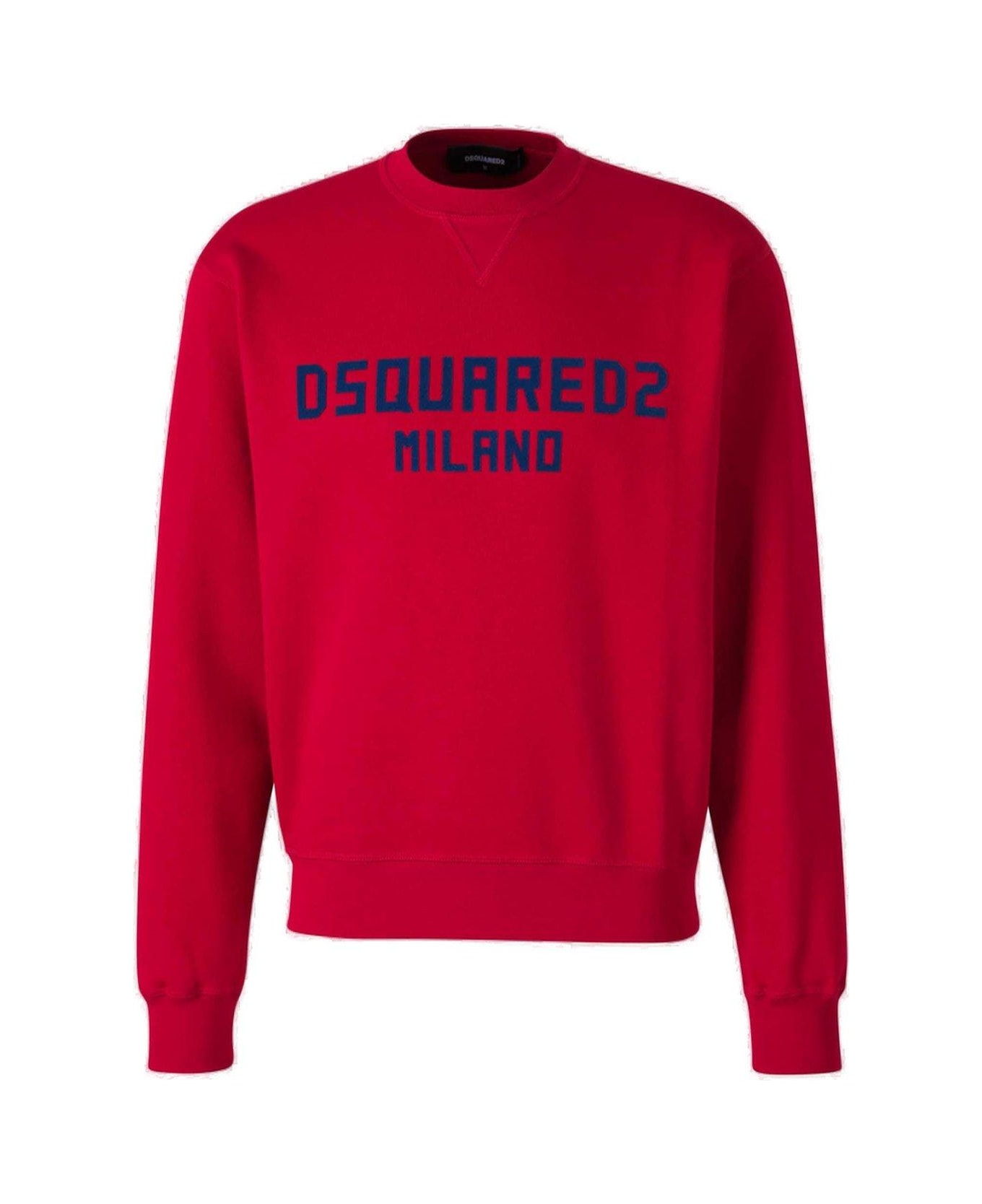 Dsquared2 Logo Printed Crewneck Sweatshirt - Red