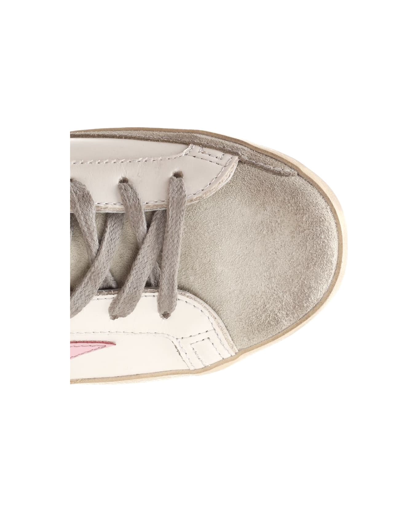 Golden Goose 'super Star' Sneakers - Bianco