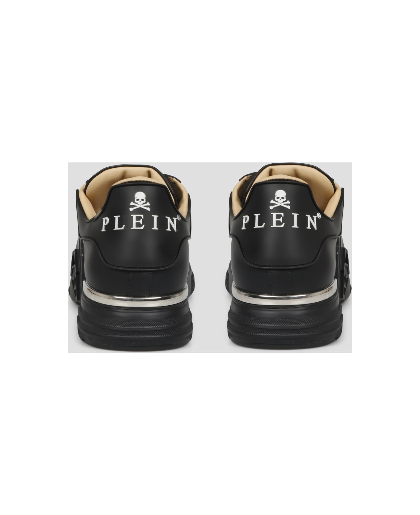 Philipp Plein Phantom Kick$ Low-top Sneakers - Black