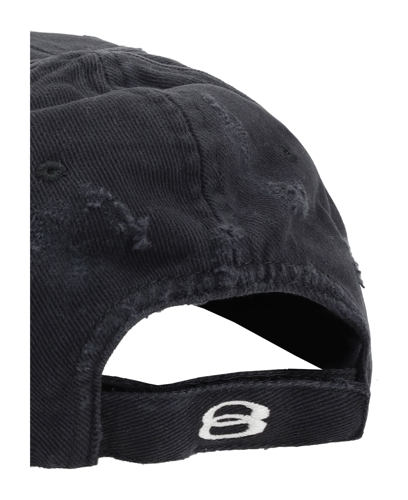 Balenciaga Unity Baseball Hat - Black/white