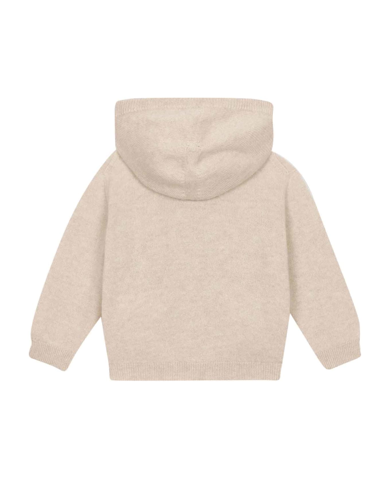 Dolce & Gabbana Beige Sweatshirt Baby Unisex - Beige