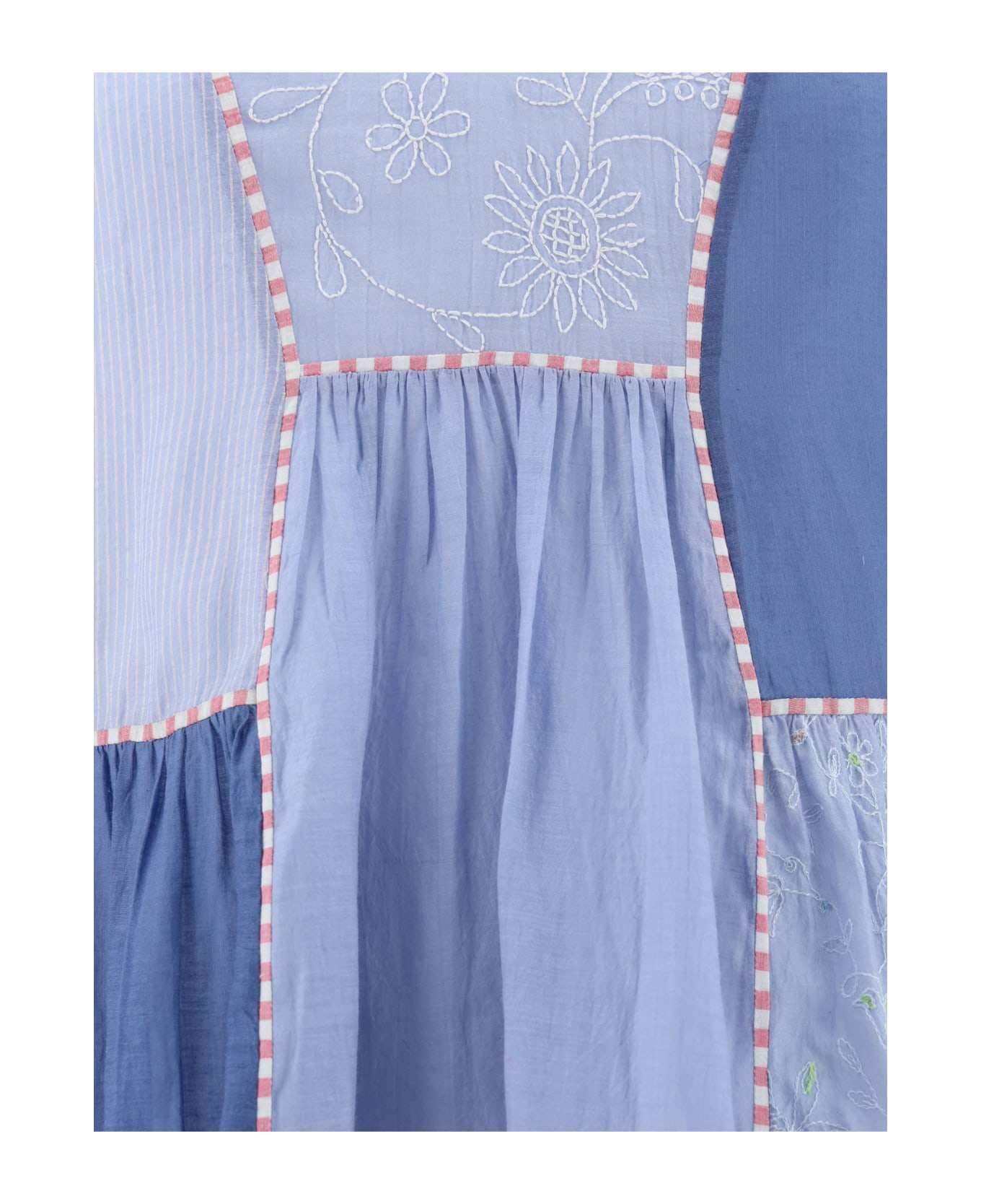 Eka Veria Long Dress - Powder Blue