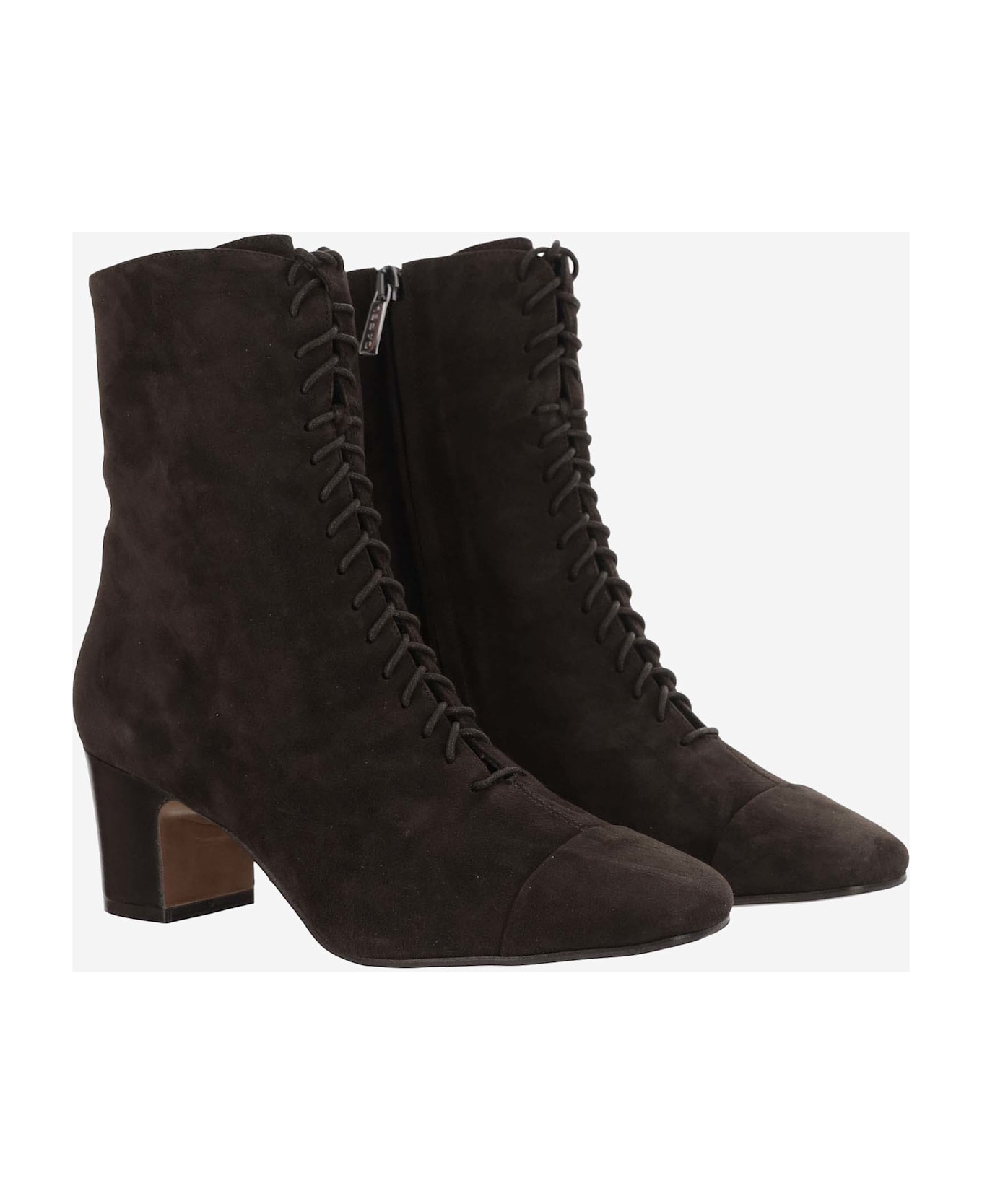 Carel Suede Ankle Boot - Marrone scuro