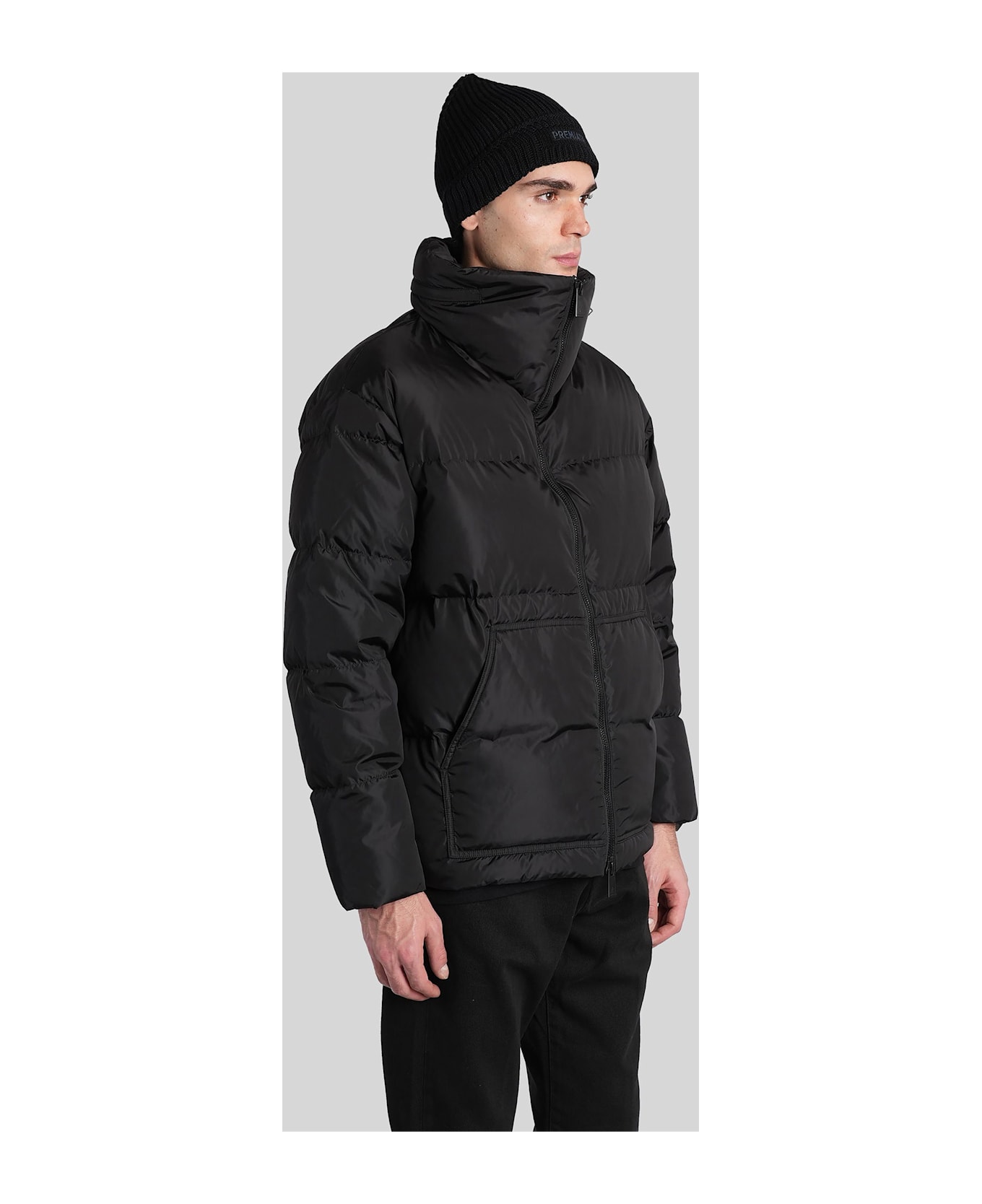 Premiata Puffer In Black Nylon - black