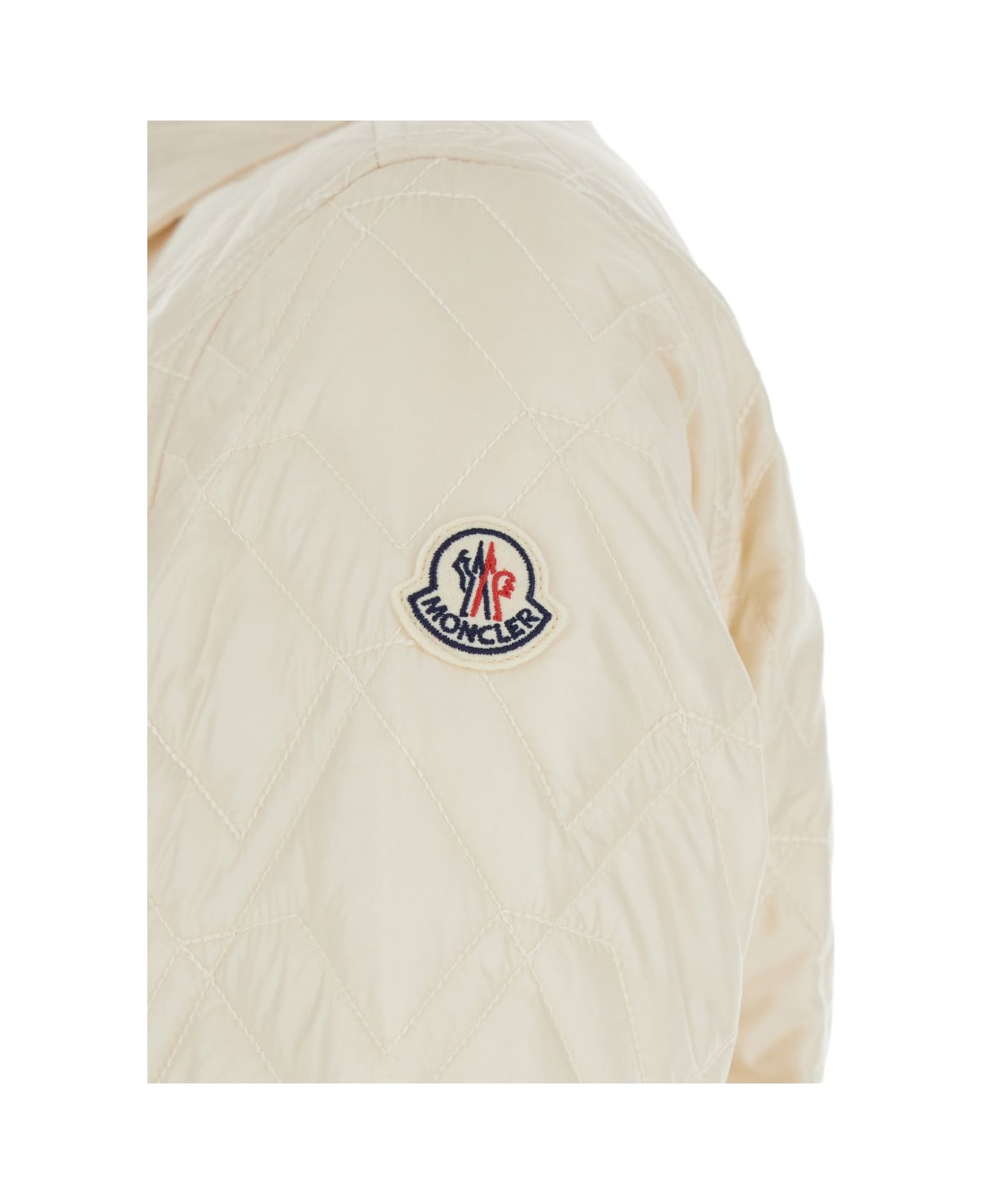 Moncler Nylon Overshirt - Beige
